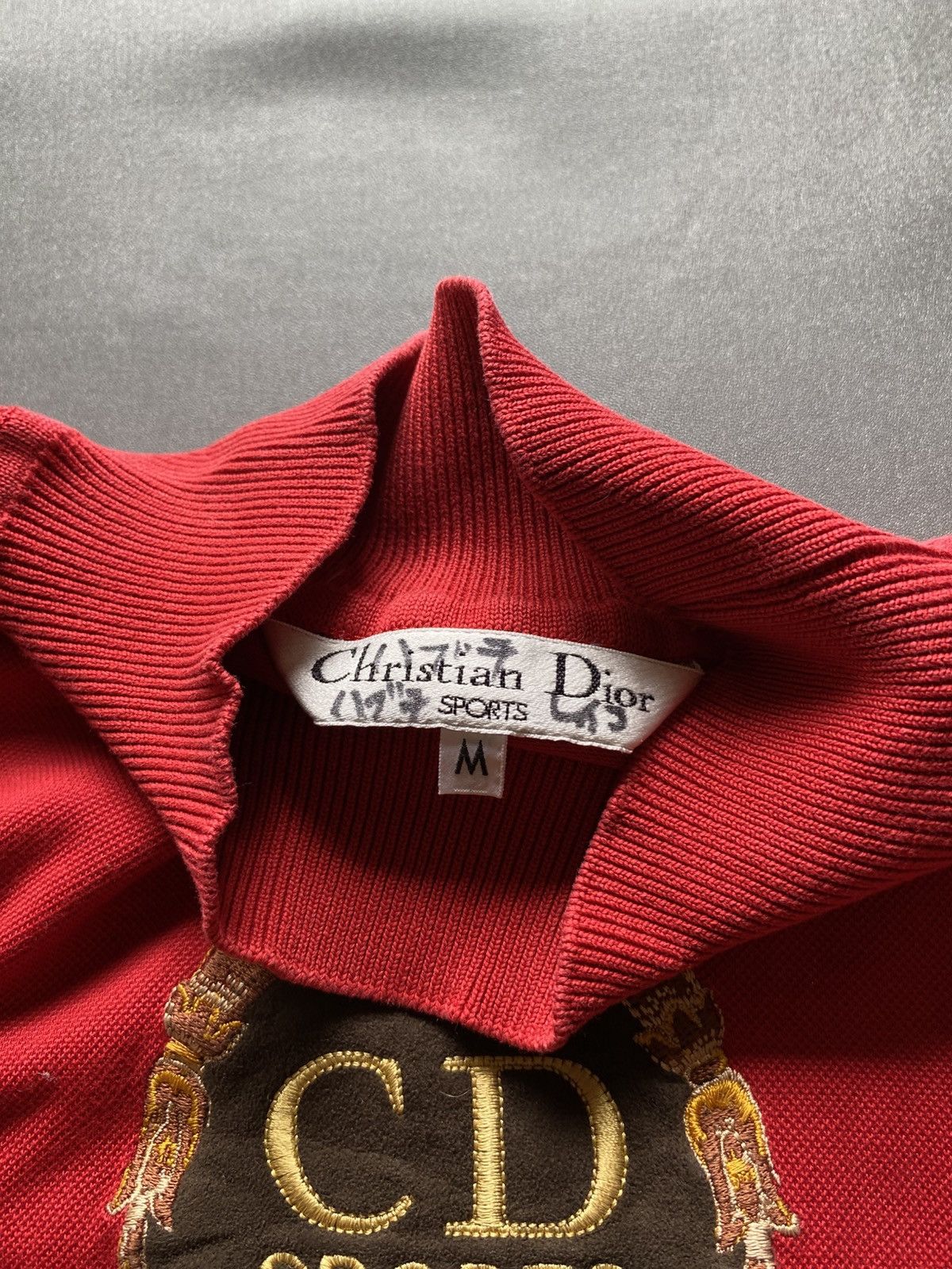 Christian Dior Monsieur Vintage Christian Dior Sports Turtleneck Shirt Size US M / EU 48-50 / 2 - 3 Thumbnail