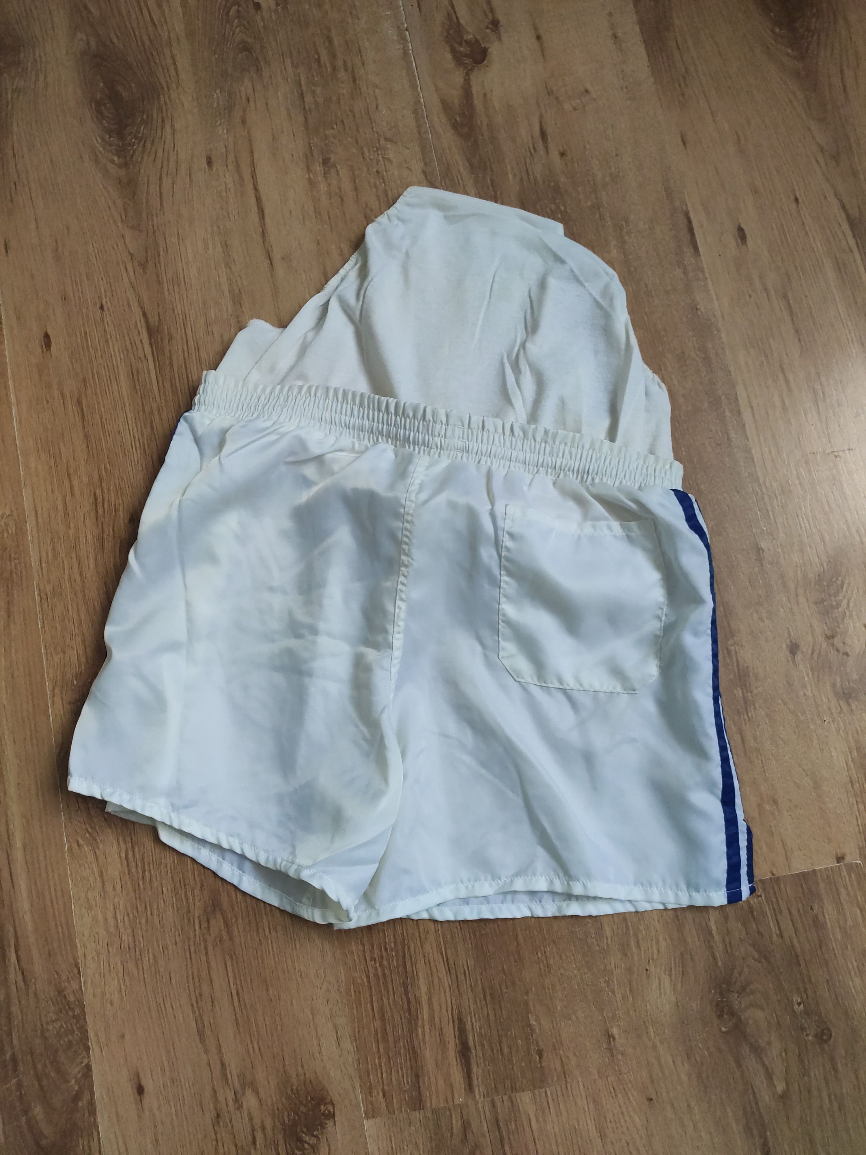 Adidas × Vintage Men's Vintage 80s Adidas Nylon Football Shorts Size 5 Medium Size US 34 / EU 50 - 13 Thumbnail