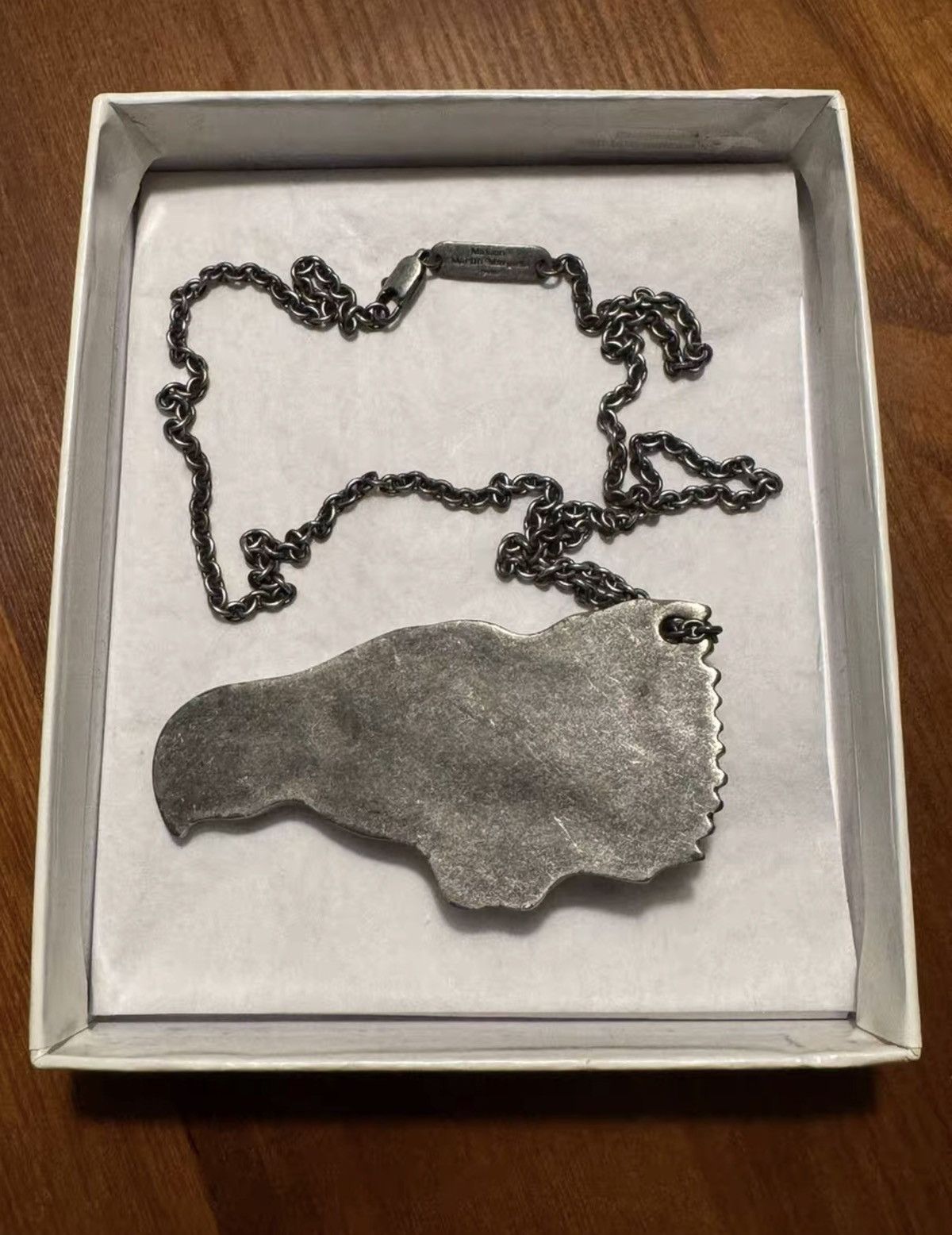 Maison Margiela MAISON MARTIN MARGIELA Sculptural Belt-Buckle Necklace Size ONE SIZE - 1 Thumbnail