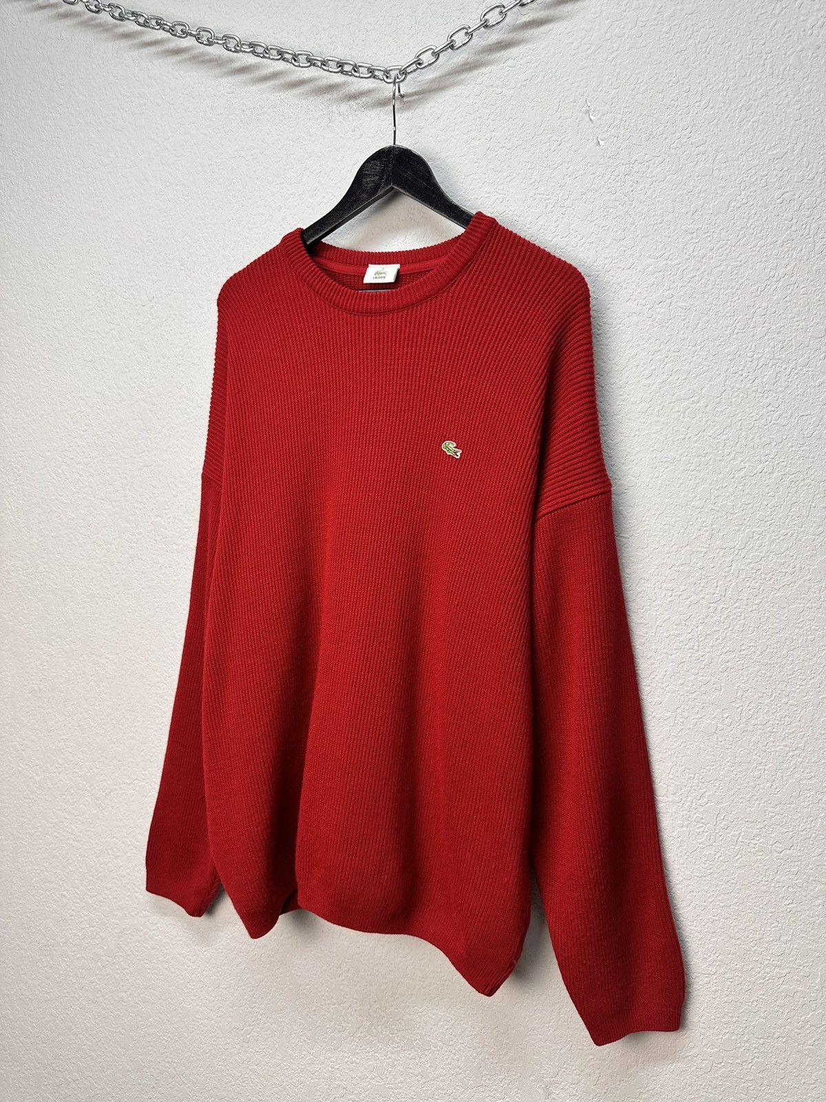 Lacoste Vintage Lacoste Sweater Wool Y2K Diesel Style Ralph Lauren Size US XL / EU 56 / 4 - 3 Thumbnail