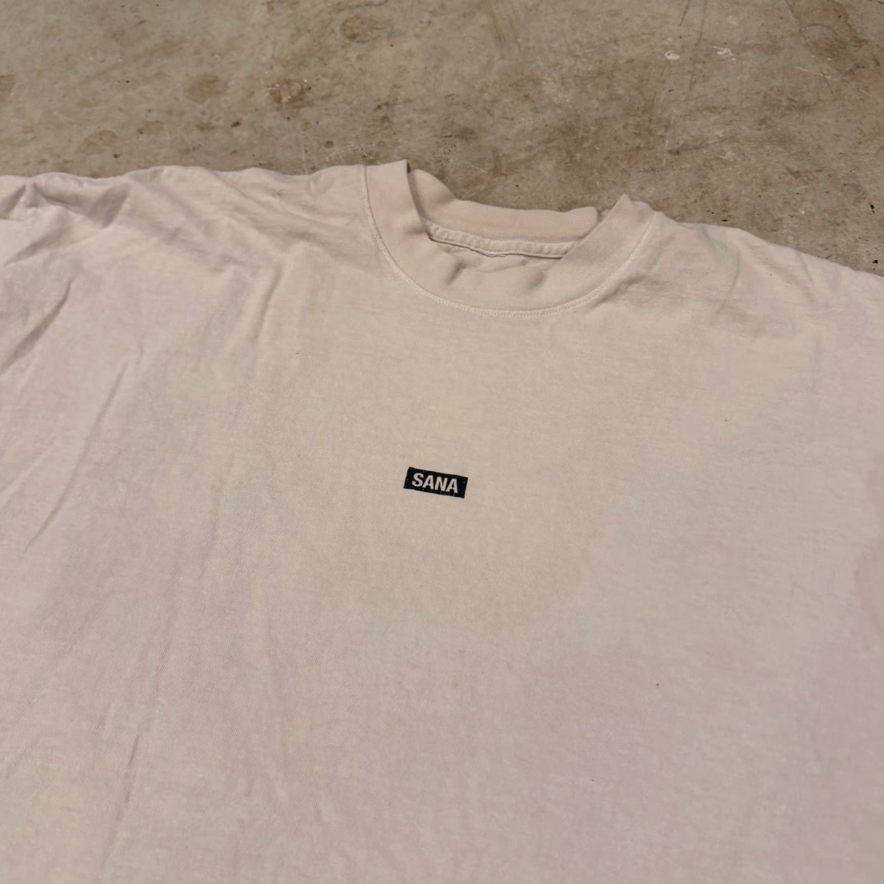 Vintage Sana Detroit Michigan State Shirt XL Ivory Spartan Strong Dove Heart STAINS T-Shirt Men Crew Neck Short Sleeve NCAA College Streetwear Size US XL / EU 56 / 4 - 6 Thumbnail