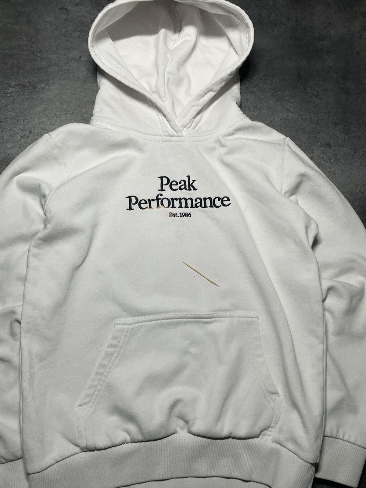 Peak Performance 🔥Offers🔥Peak Performance Hoodie Spellout Hype Rare Size US XXS / EU 40 - 9 Thumbnail