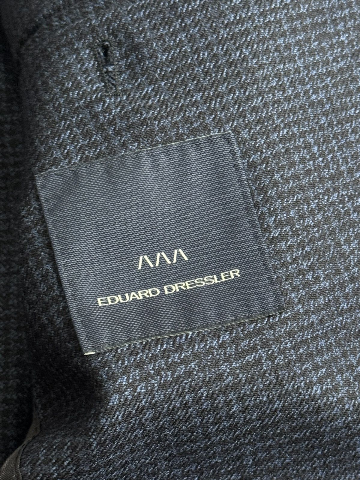 Other Eduard Dressler 27size blue virgin wool blazer casual jacket Size 44S - 8 Thumbnail