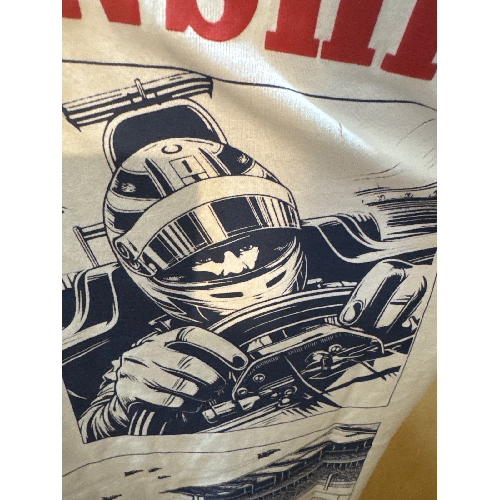 Other BrandMakers Monaco F1 Tee White Red Black Embroidery L Size US L / EU 52-54 / 3 - 5 Thumbnail