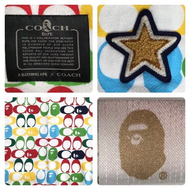 Bape × Coach BAPE × COACH Shark Full Zip Hoodie a bathing ape Size US XL / EU 56 / 4 - 10 Thumbnail