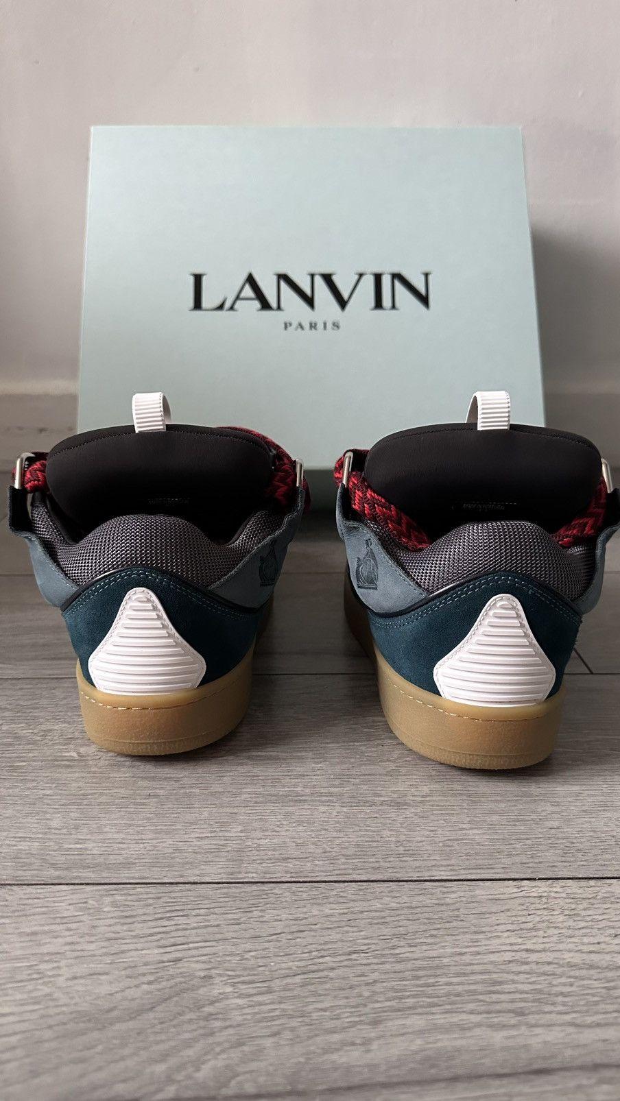 Lanvin Lanvin Curb Sneaker Blue Size US 7.5 / EU 40-41 - 4 Thumbnail