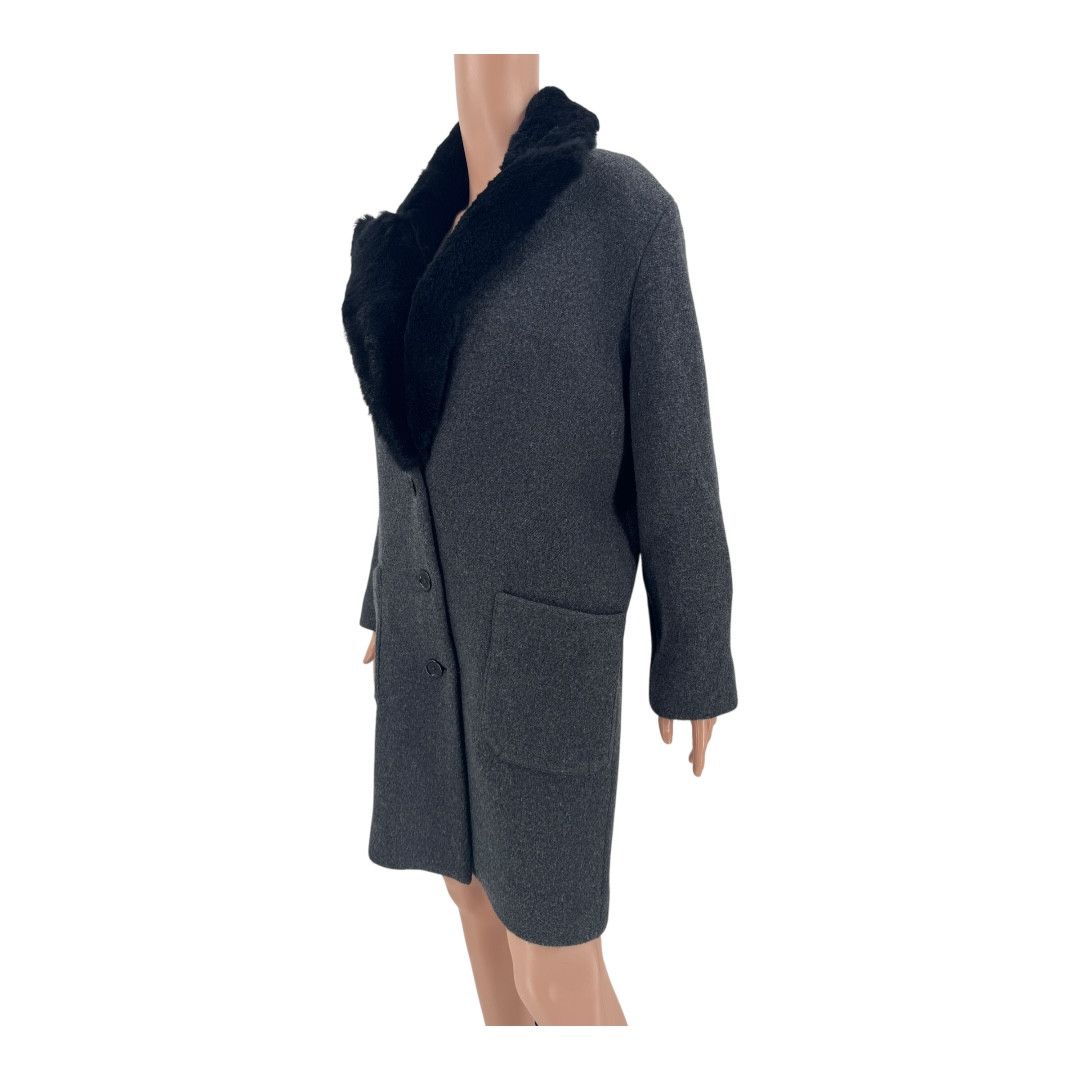 Zadig & Voltaire Zadig & Voltaire Jacket Wool Coat Gray Size S Size S / US 4 / IT 40 - 3 Thumbnail