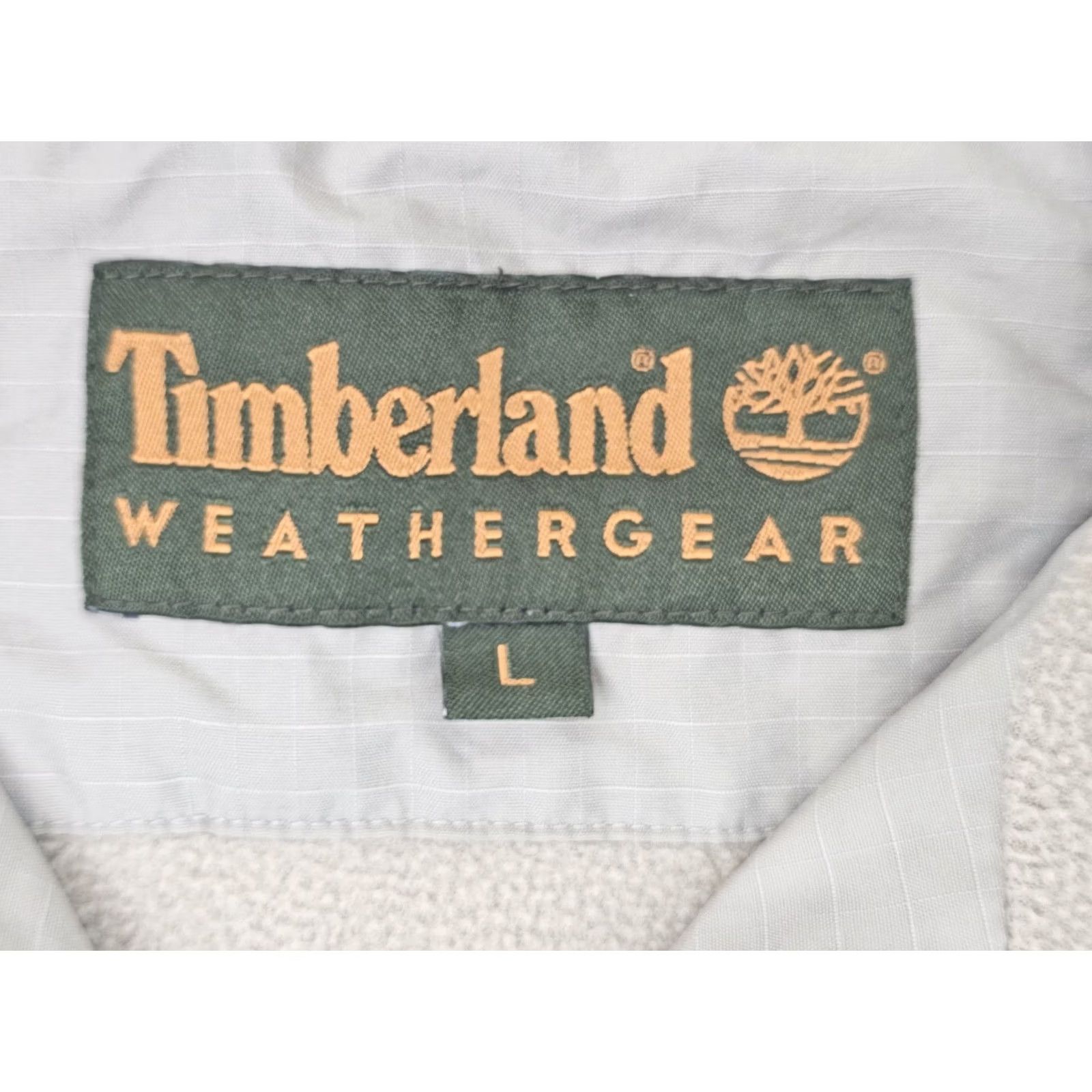 Timberland VINTAGE Timberland Weathergear Vest Men L Beige Fleece-Lined Ripstop 90s Shooting Full Zip Retro Workwear Size US L / EU 52-54 / 3 - 3 Thumbnail