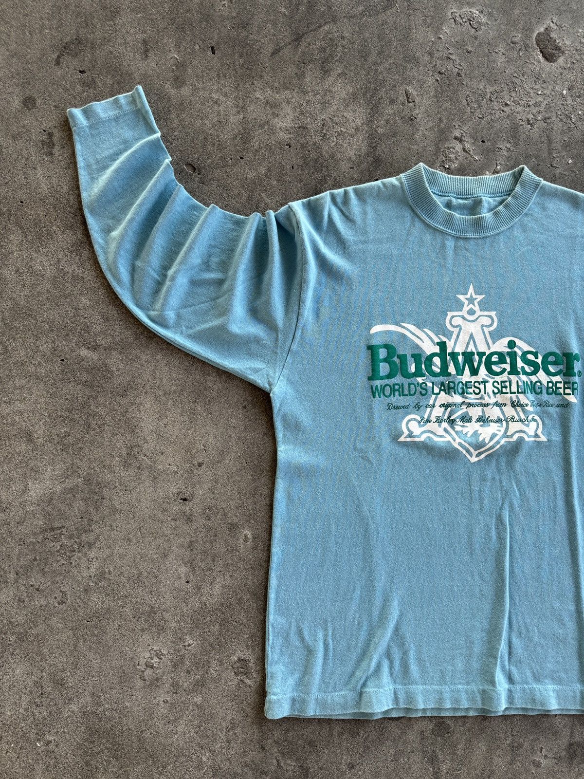 Budweiser Vintage Budweiser Longsleeve Tshirt Size US M / EU 48-50 / 2 - 4 Thumbnail