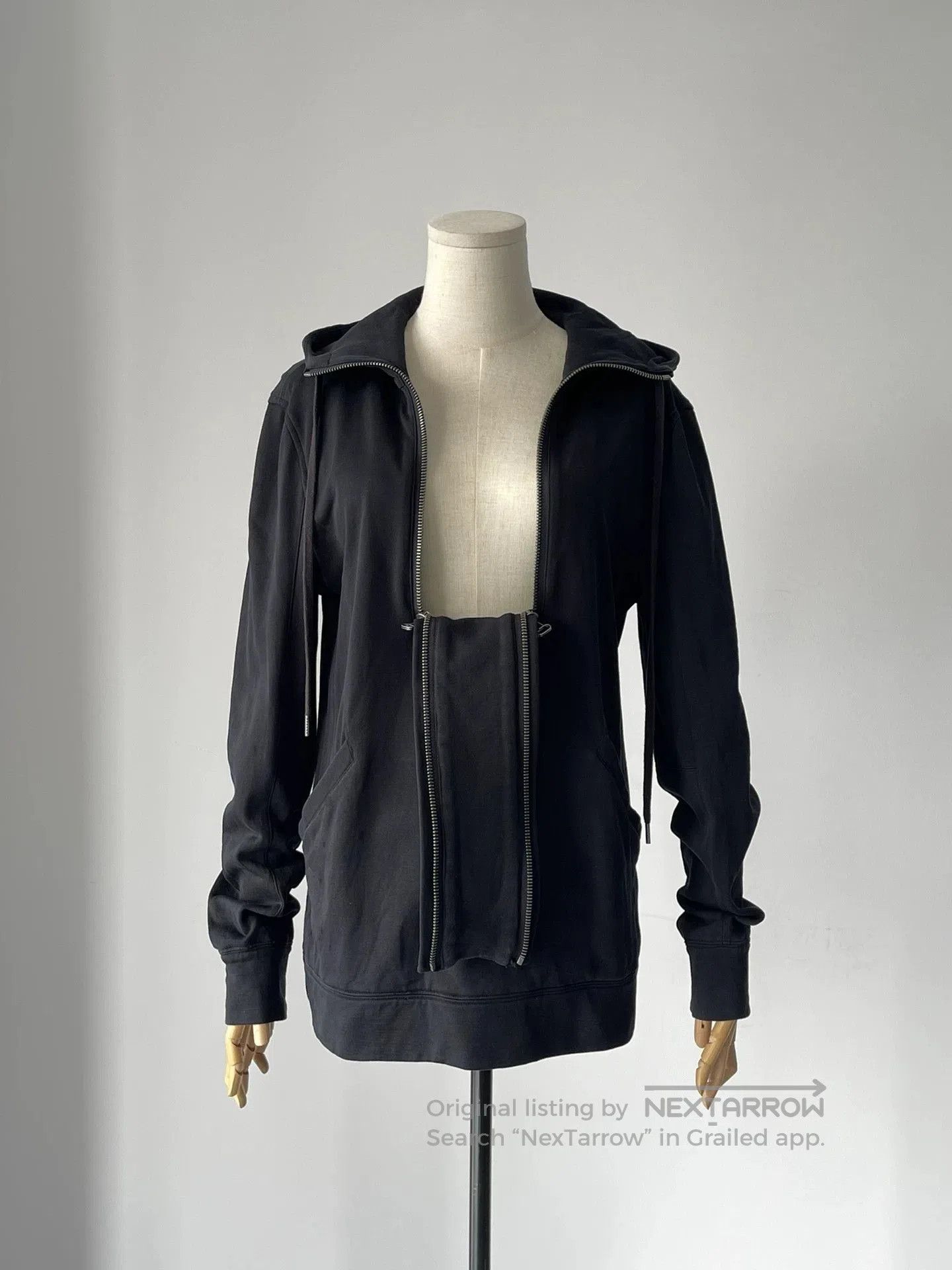 Helmut Lang Helmut Lang Double Zip Hoodie Jacket. Size US S / EU 44-46 / 1 - 1 Thumbnail