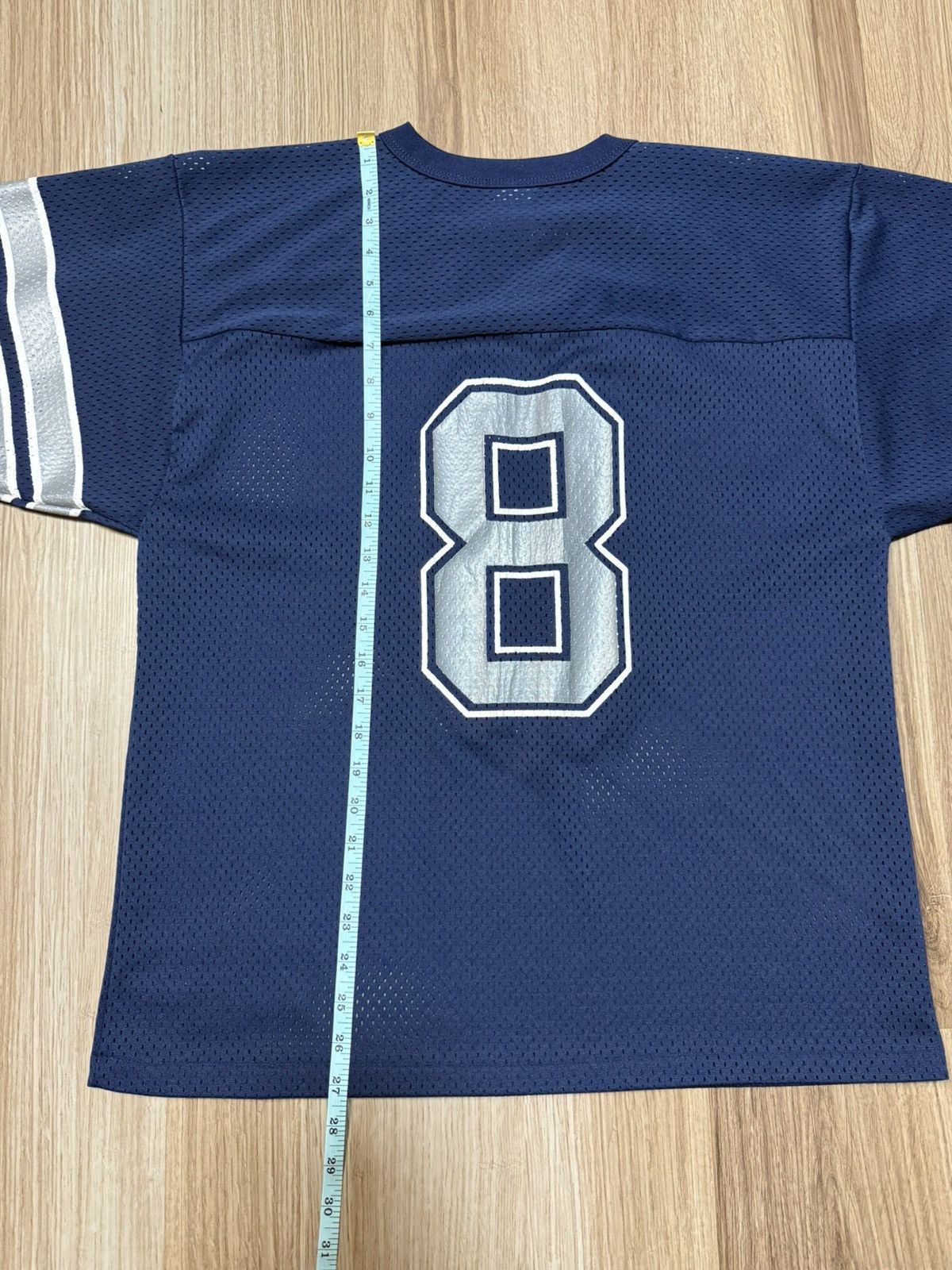 Logo 7 Vintage Troy Aikman #8 Dallas Cowboys 90’s Logo 7 Men's Size US M / EU 48-50 / 2 - 5 Thumbnail