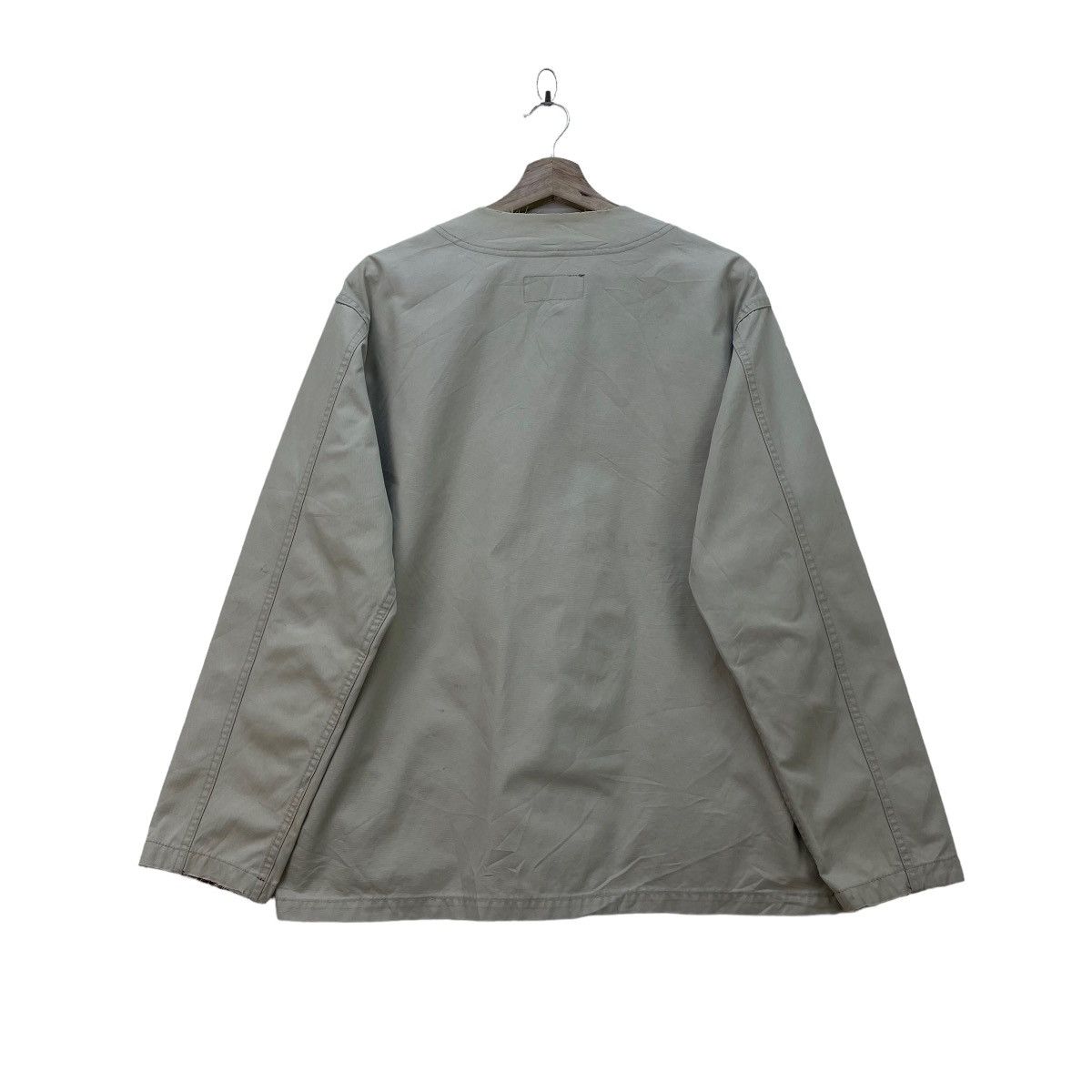 Hoggs of Fife 🔥Nepenthes Disstressed Collar Less Casual Jacket Size US M / EU 48-50 / 2 - 2 Thumbnail