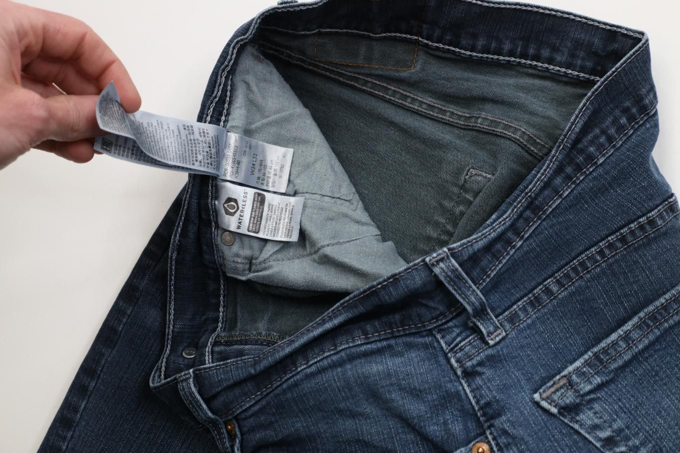 Levi's Vintage Y2K Levis 559 Relaxed Straight Wide Leg Denim Jeans Size US 34 / EU 50 - 9 Thumbnail