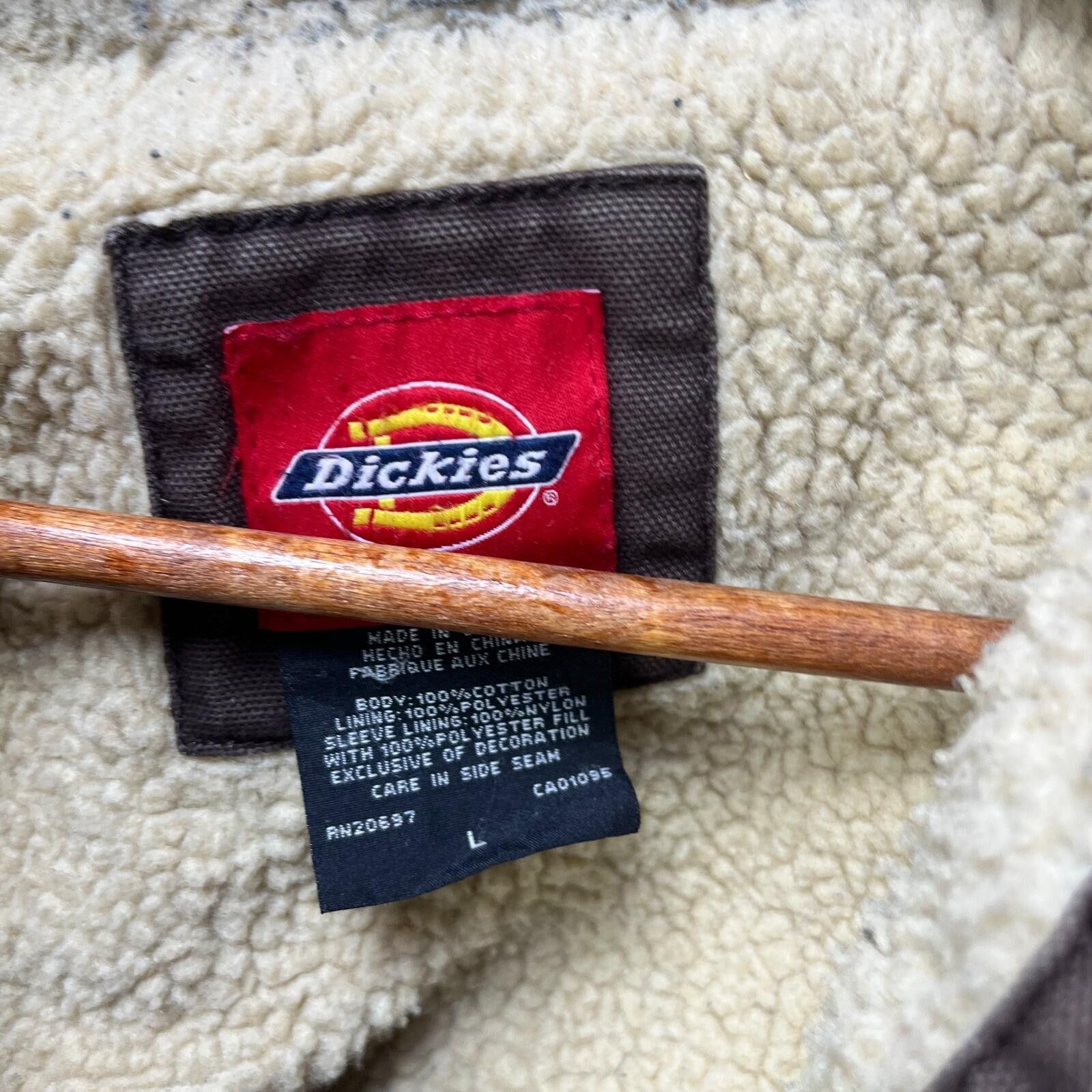 Dickies Vintage Dickies Sherpa Lined Hooded Jacket Large Size US L / EU 52-54 / 3 - 5 Thumbnail