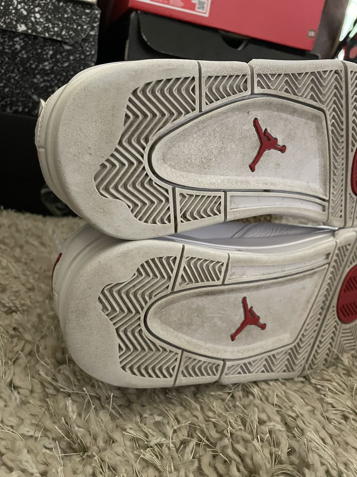Jordan Brand Jordan 4 Metallic Red sz 9 Size US 9 / EU 42 - 8 Thumbnail