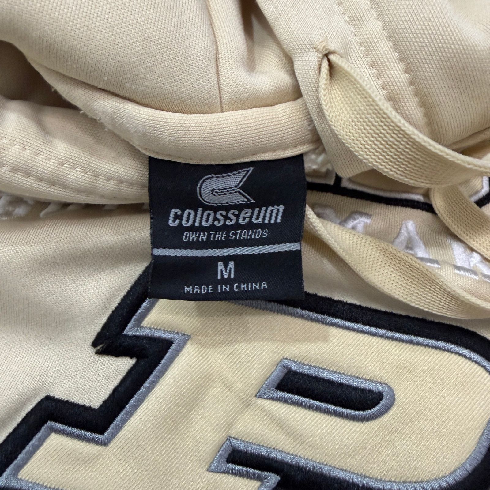 Colosseum Athletics Colosseum Purdue Boilermakers Hoodie Men's Medium Cream Size US M / EU 48-50 / 2 - 4 Thumbnail