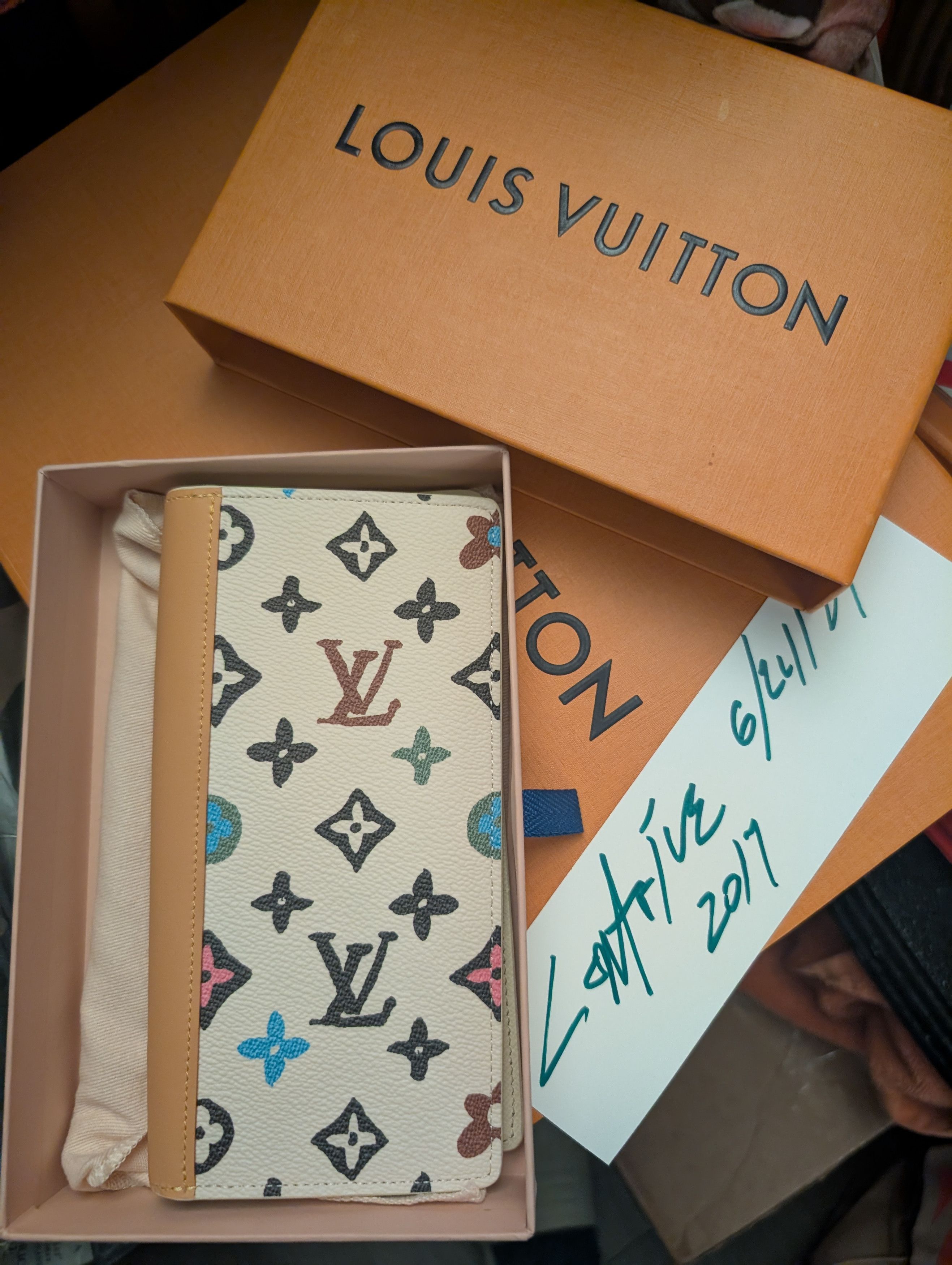 Louis Vuitton × Tyler The Creator Louis Vuitton Tyler the Creator Monogram Brazza Zip Wallet Size ONE SIZE - 1 Thumbnail
