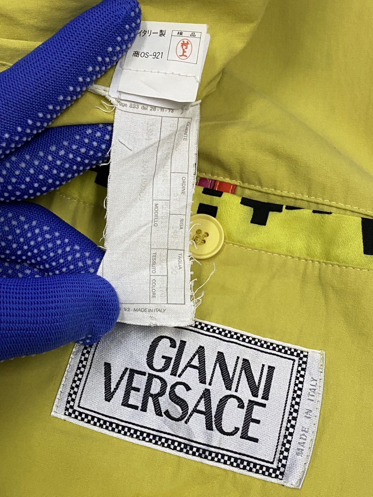 Versace 1992 Gianni Versace “Malevich” Inspired Unisex Bomber Jacket Size XL / US 12-14 / IT 48-50 - 9 Thumbnail