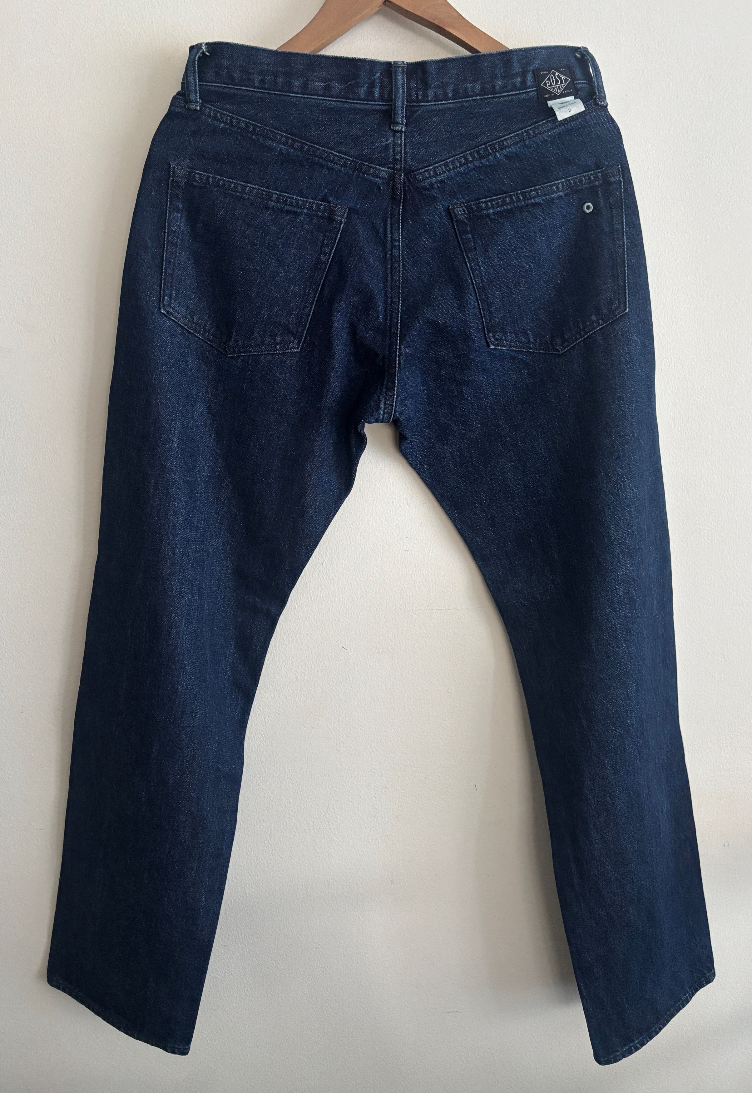 Post Overalls $350 Indigo Denim Pants/ Jeans- Small/ 28- 29x30 Size US 28 / EU 44 - 6 Thumbnail