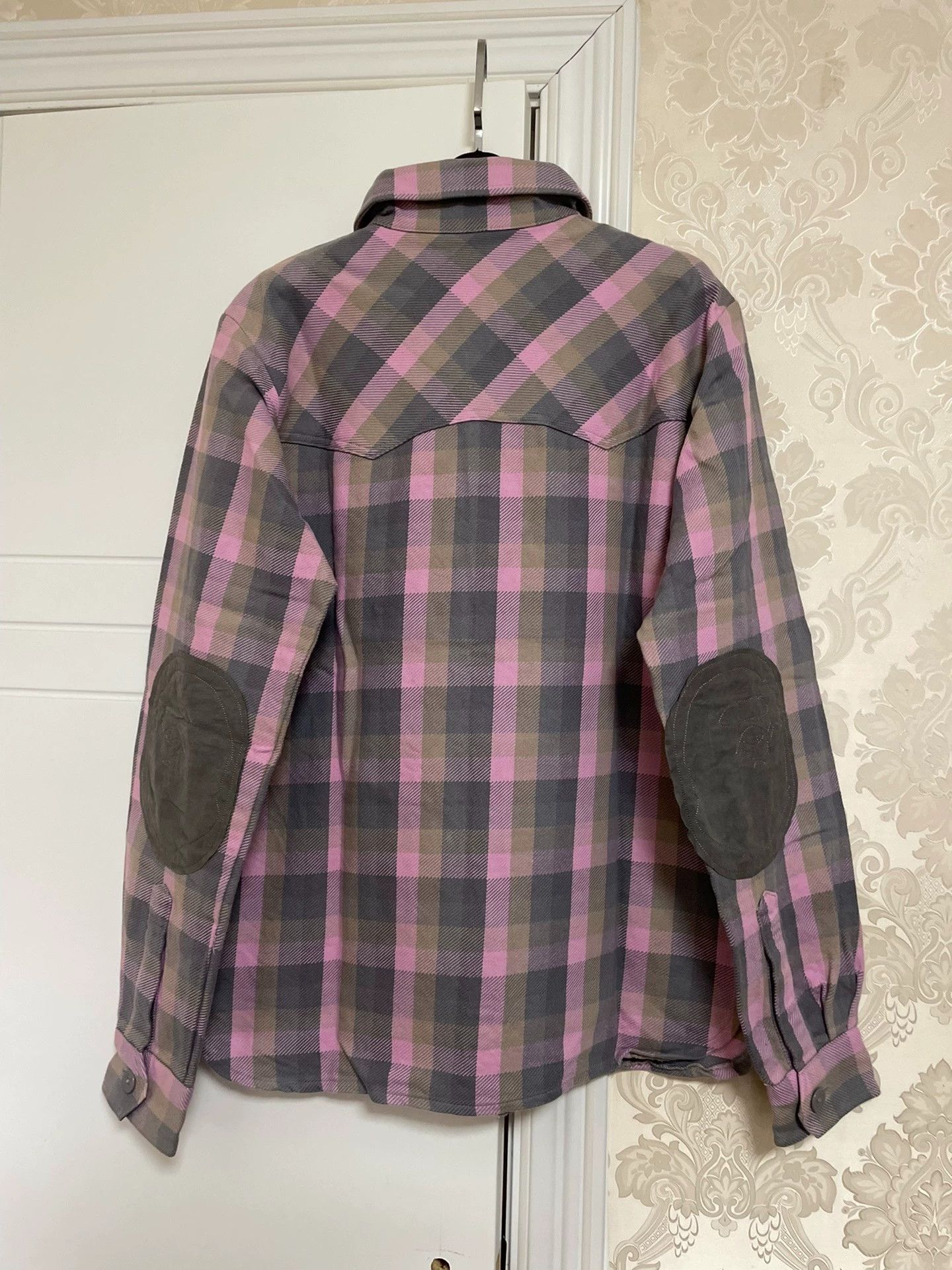 Bape BAPE Aoyama Limited Pink Kimura Check Shirt Jacket M Size US M / EU 48-50 / 2 - 2 Thumbnail