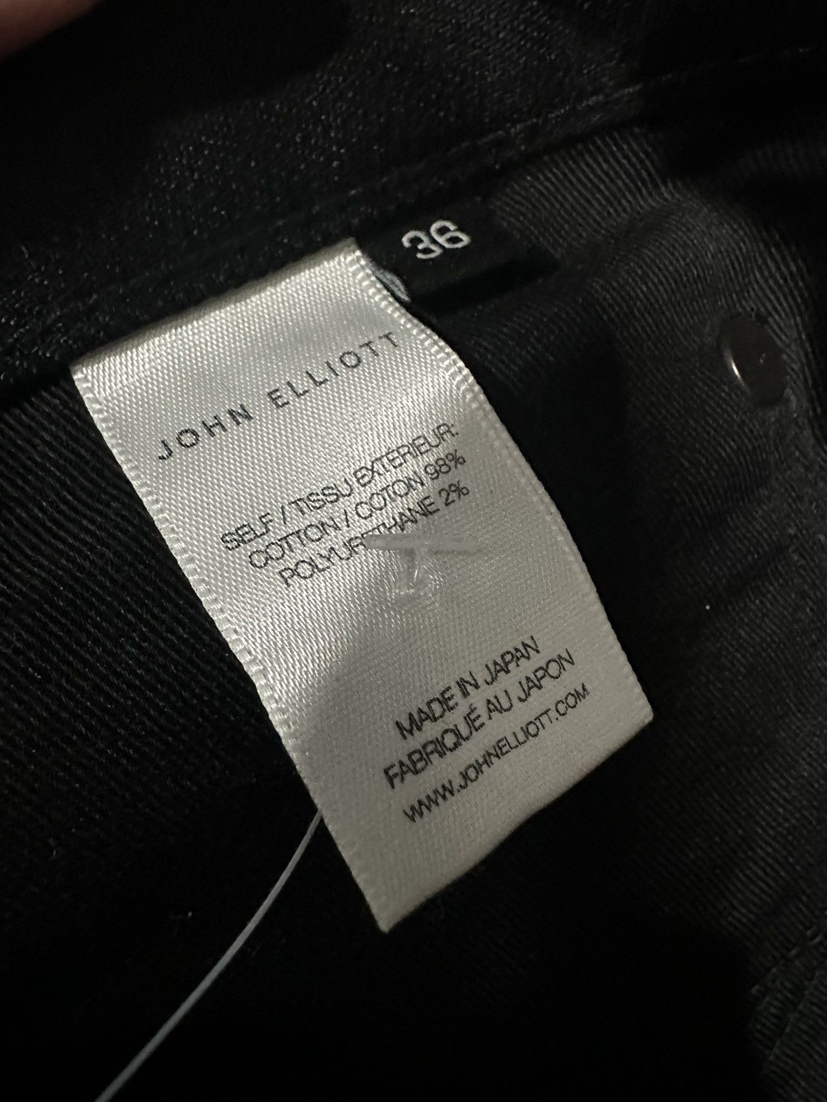 John Elliott JOHN ELLIOTT THE CAST 2 NIMBUS BLACK Size US 36 / EU 52 - 4 Thumbnail