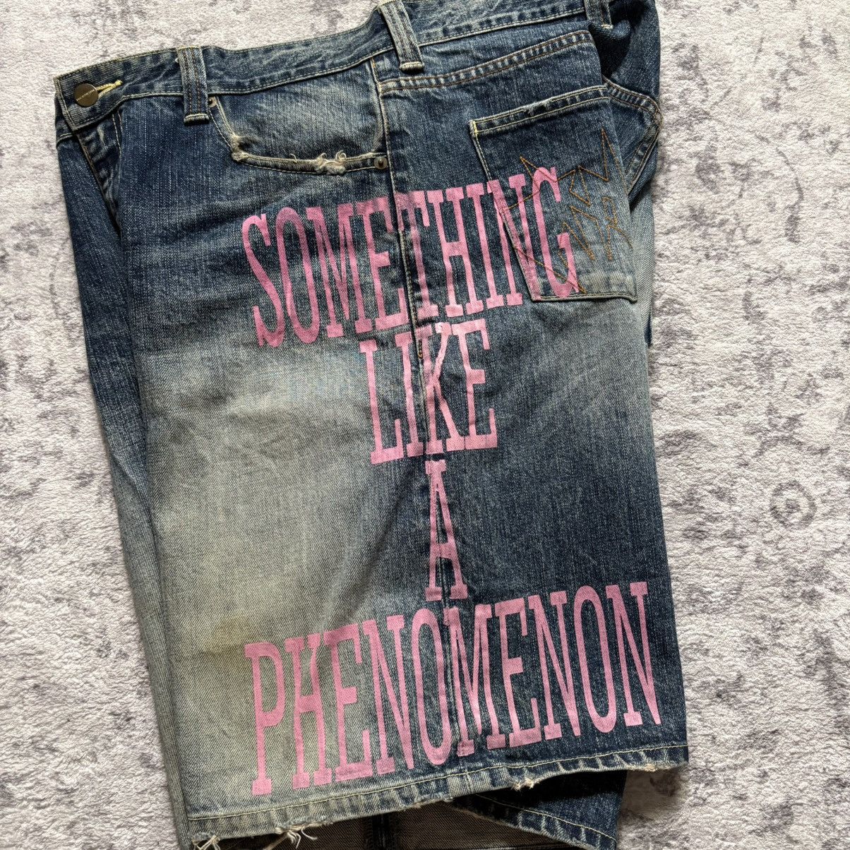 PHENOMENON Phenomenon Something Like a Phenomenon Denim Shorts | 34 Size US 34 / EU 50 - 10 Thumbnail