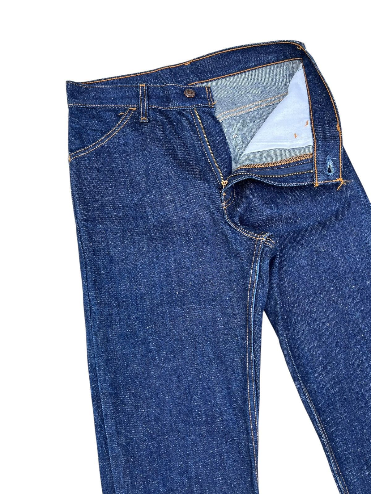 Levi's 2000 Levi’s 646 Orange Tab Denim Bell Bottom Jeans Size US 29 - 8 Thumbnail