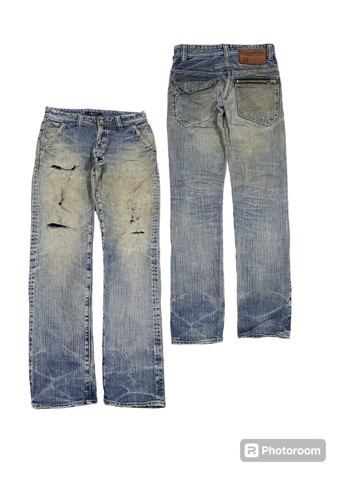 Japanese Brand 90s HYSTERIC GLAMOUR INSPIRED WASHABLE JEANS BRAND JOHNBULL Size US 29 - 1 Thumbnail