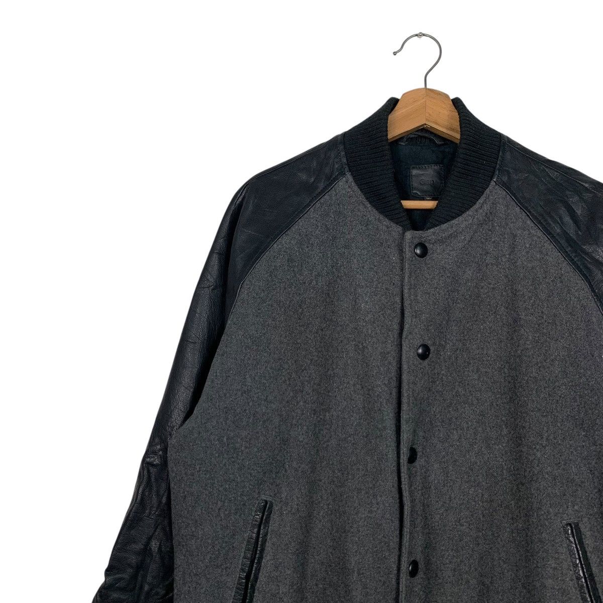 Gap Vintage GAP Wool Leather Varsity Jacket #2732-C123 Size US M / EU 48-50 / 2 - 6 Thumbnail