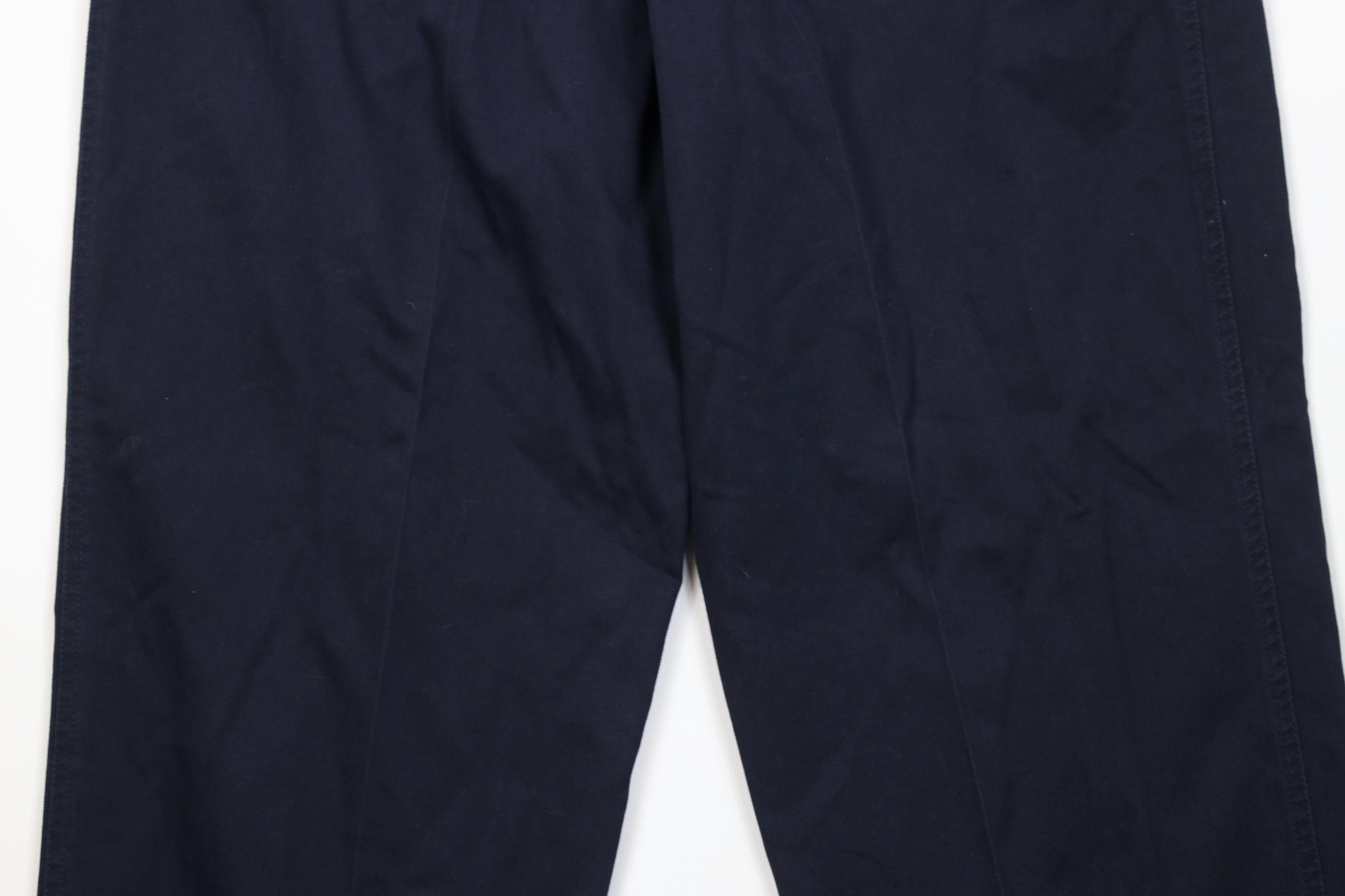 Polo Ralph Lauren Vintage 90s Chaps Ralph Lauren Wide Leg Pleated Chino Pants Size US 34 / EU 50 - 12 Thumbnail