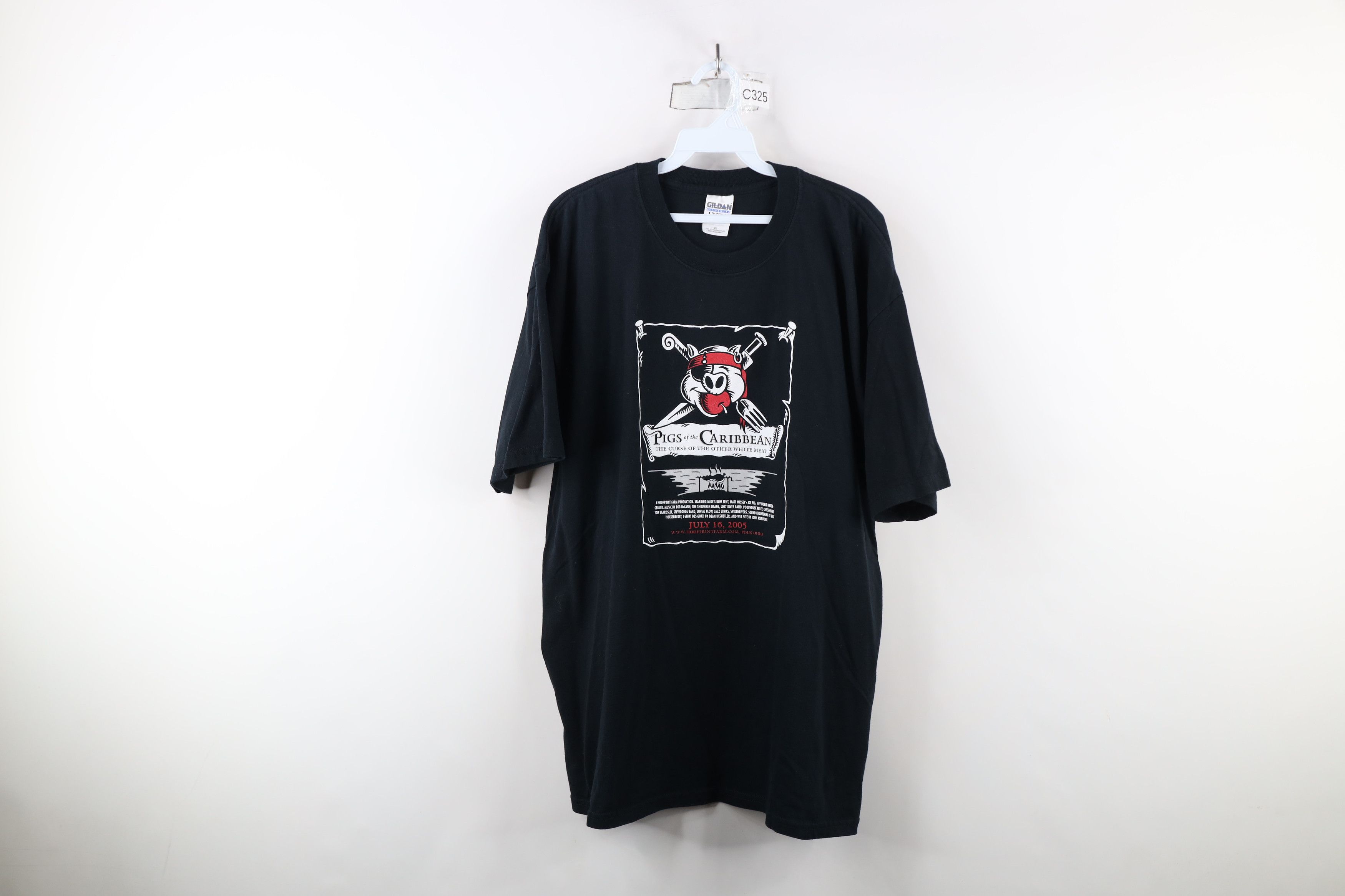 Vintage Vintage Y2K 2005 of the Caribbean Hoofprint Farm T-Shirt Size US XL / EU 56 / 4 - 1 Thumbnail