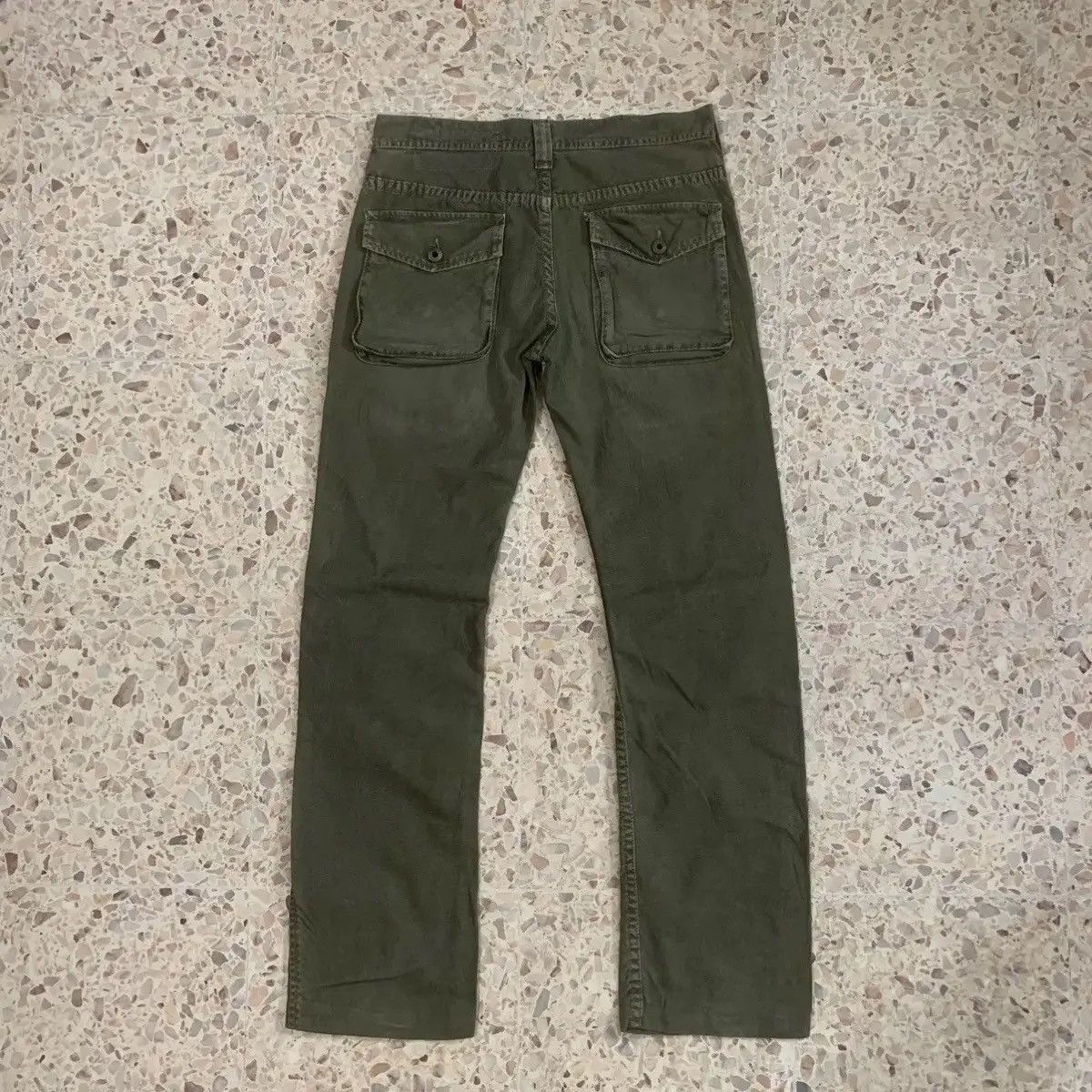 If Six Was Nine Duck Canvas Rugged Trousers Japanese Vintage Faded Bush Pant Size US 30 / EU 46 - 9 Thumbnail