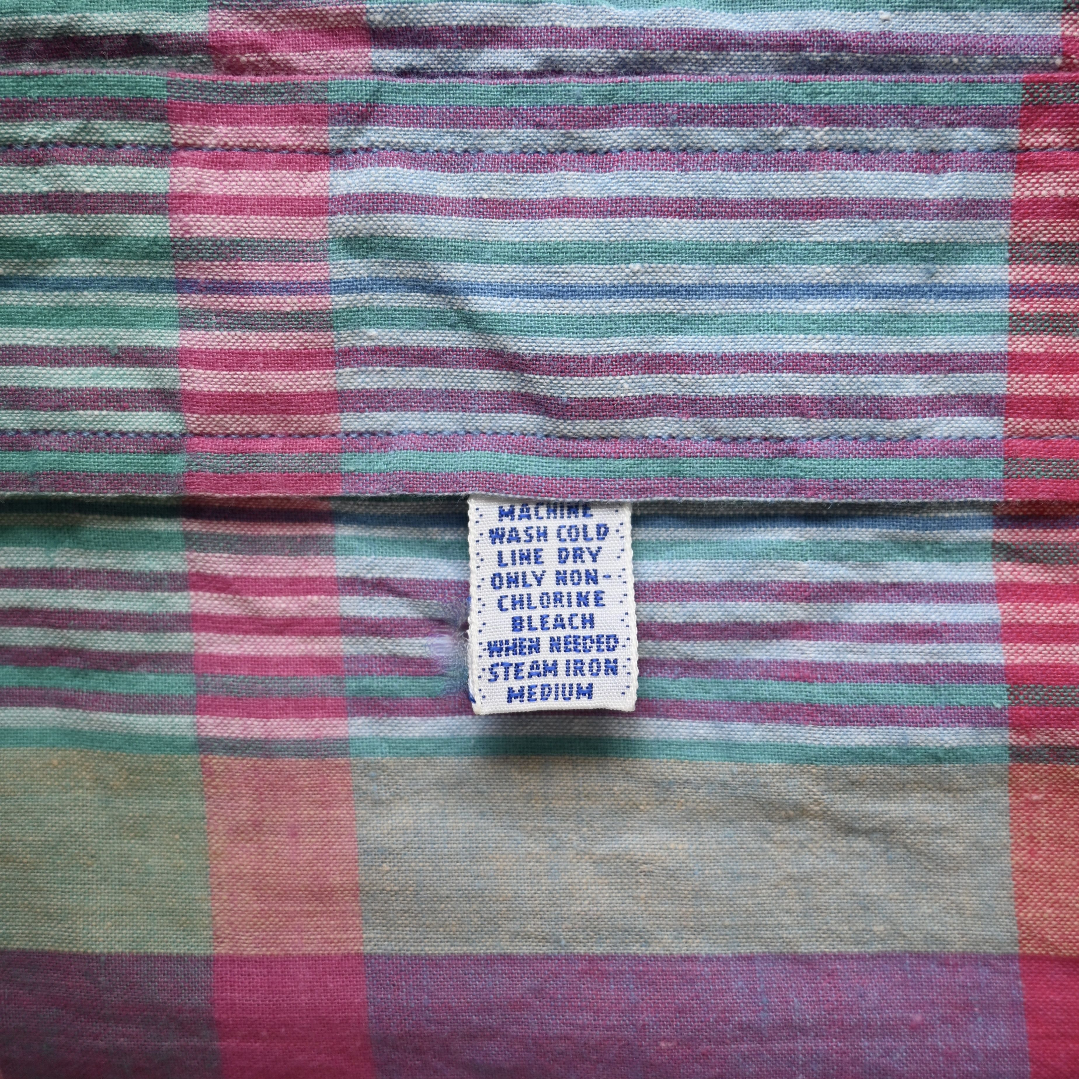 Ralph Lauren 1980s - 90s Ralph Lauren handwoven madras BD shirt Size US XL / EU 56 / 4 - 13 Thumbnail