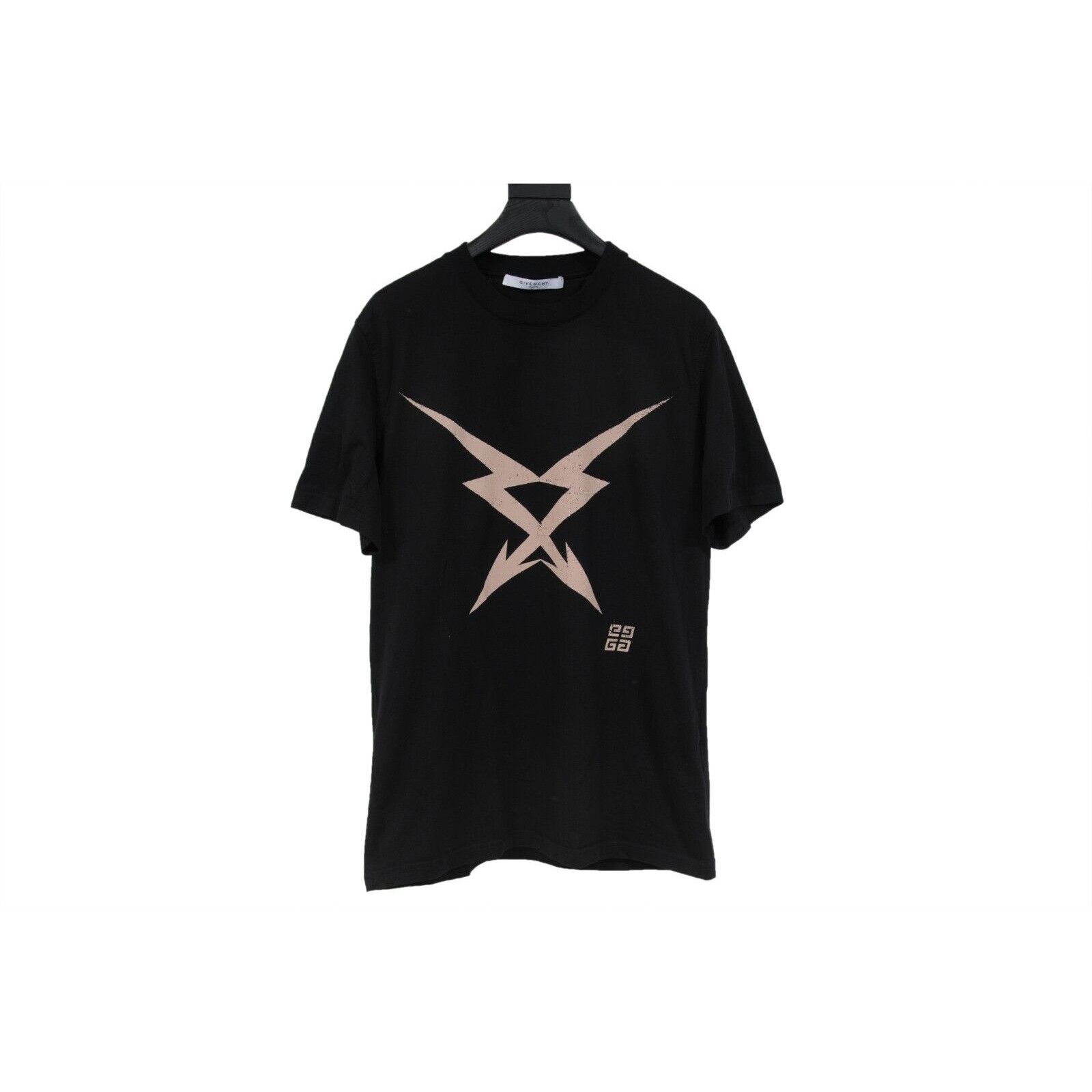 Givenchy Double Arrow Cross T Shirt Black Size US M / EU 48-50 / 2 - 9 Thumbnail