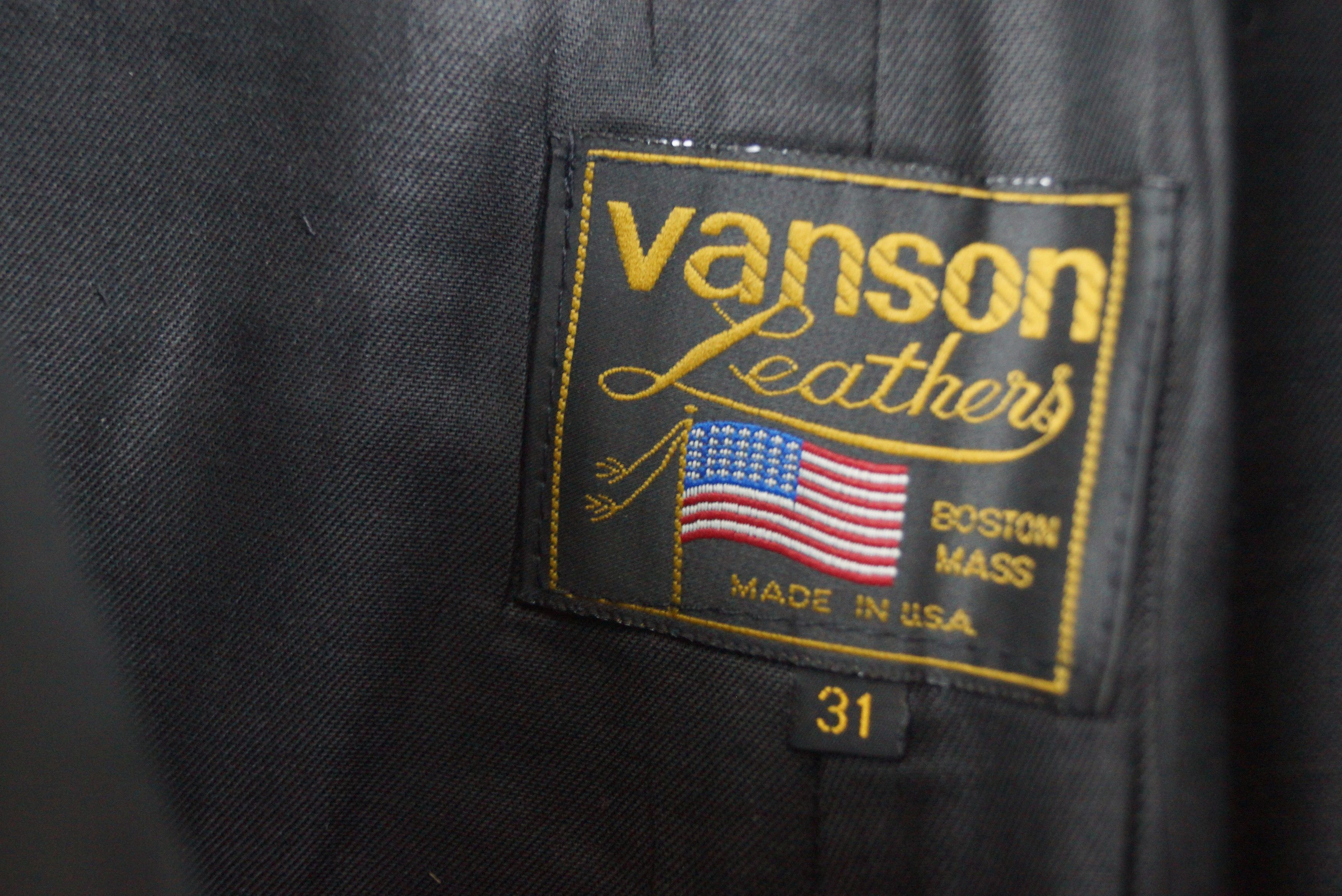 Vanson Leathers Rare Vanson Leathers Boston Pants Nice Design Size US 30 / EU 46 - 5 Thumbnail