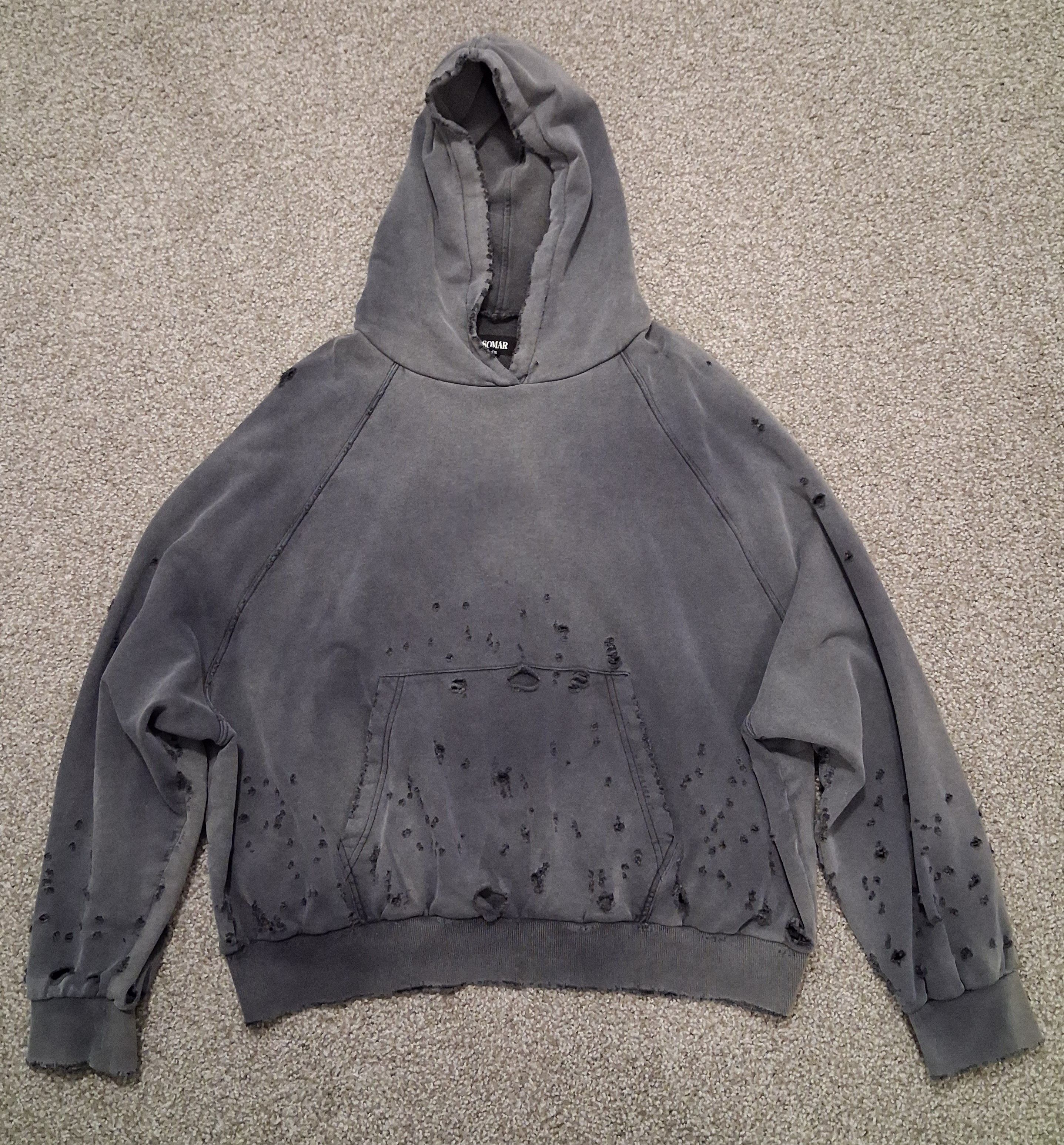 Somar Monolith Hoodie - Faded in Gray, Men's — image 2 of 4