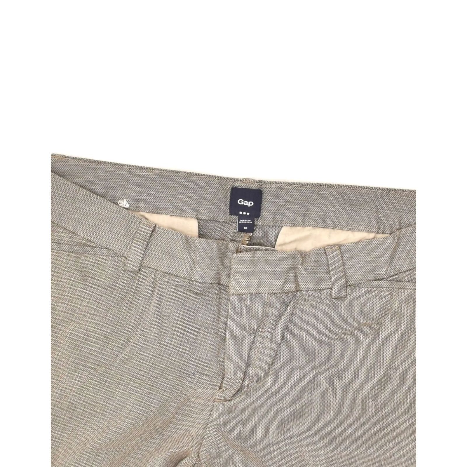 Gap GAP Womens Casual Shorts US 10 Large Grey Cotton Size 36" / US 14 / IT 50 - 3 Thumbnail