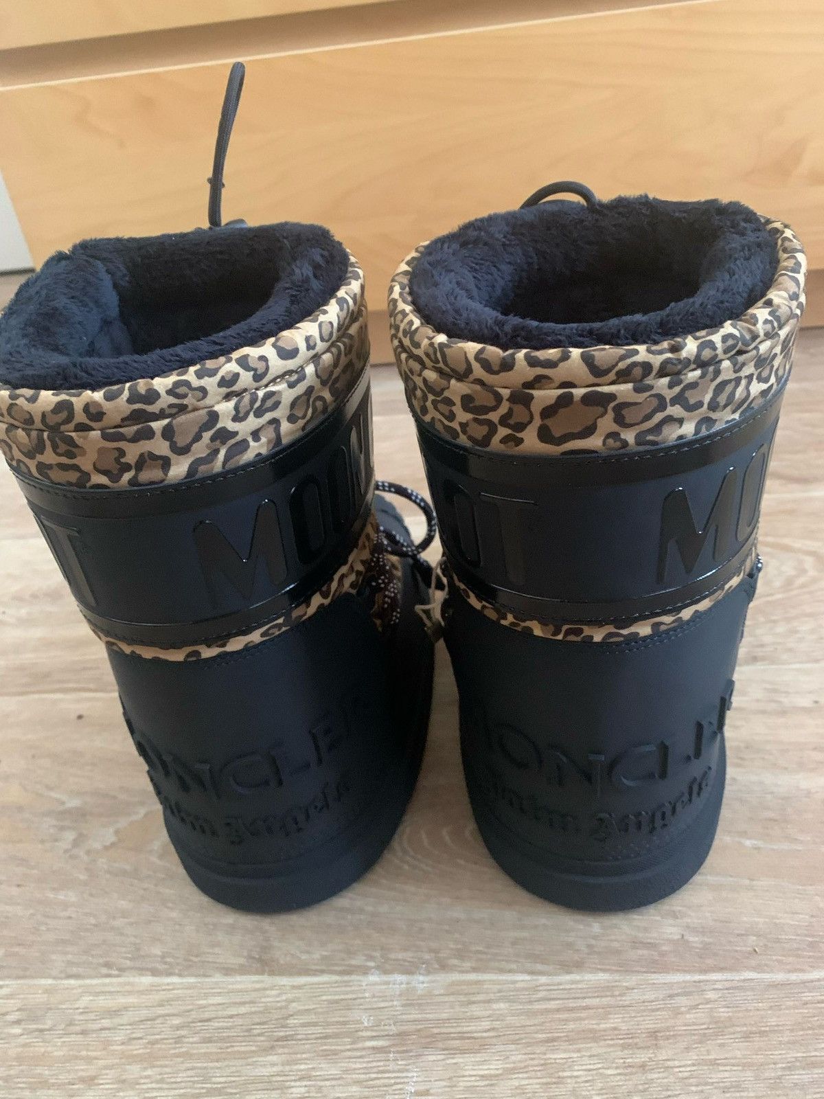Moncler Moncler x Palm Angels x MoonBoots Leopard Fur Boots Sz.35/36 Size US 6 / IT 36 - 4 Thumbnail