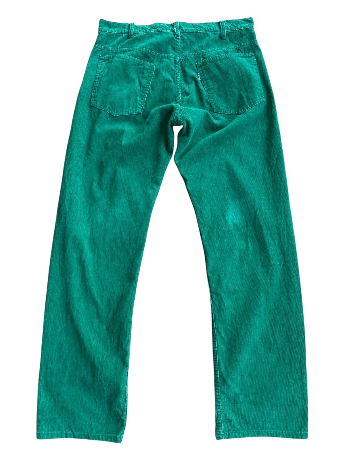Levi's Vintage 1990s Levis Green Corduroy Pants Size US 34 / EU 50 - 8 Thumbnail
