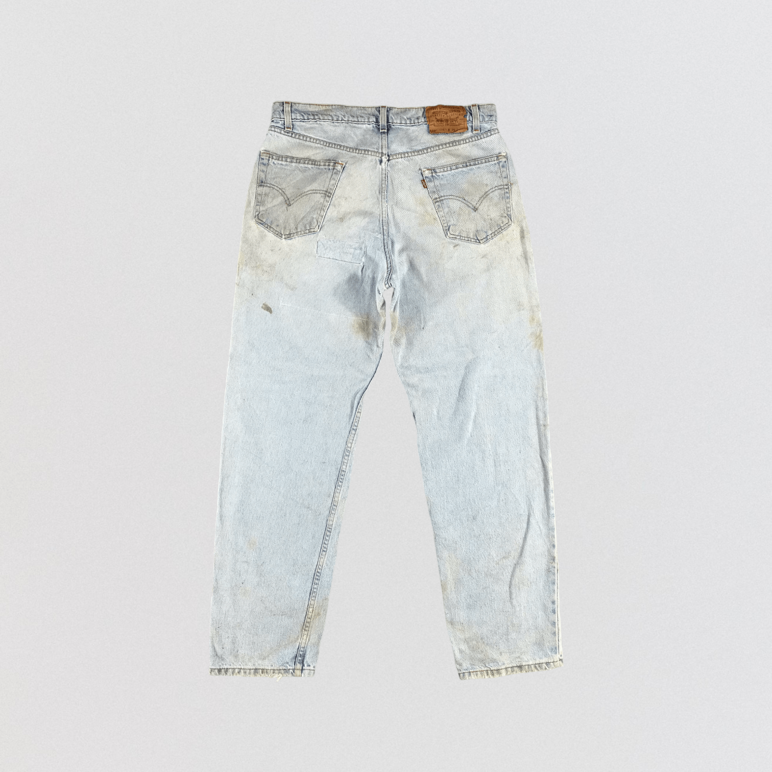 Levi's × Vintage Vintage 90s Blue Wash Levis 550 Jeans-JM2963 Size US 35 - 2 Thumbnail