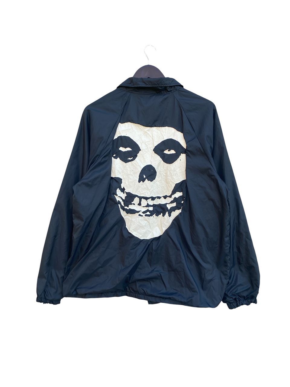 Vintage Vintage Misfits Skull Face Coach Jacket Size US L / EU 52-54 / 3 - 1 Thumbnail