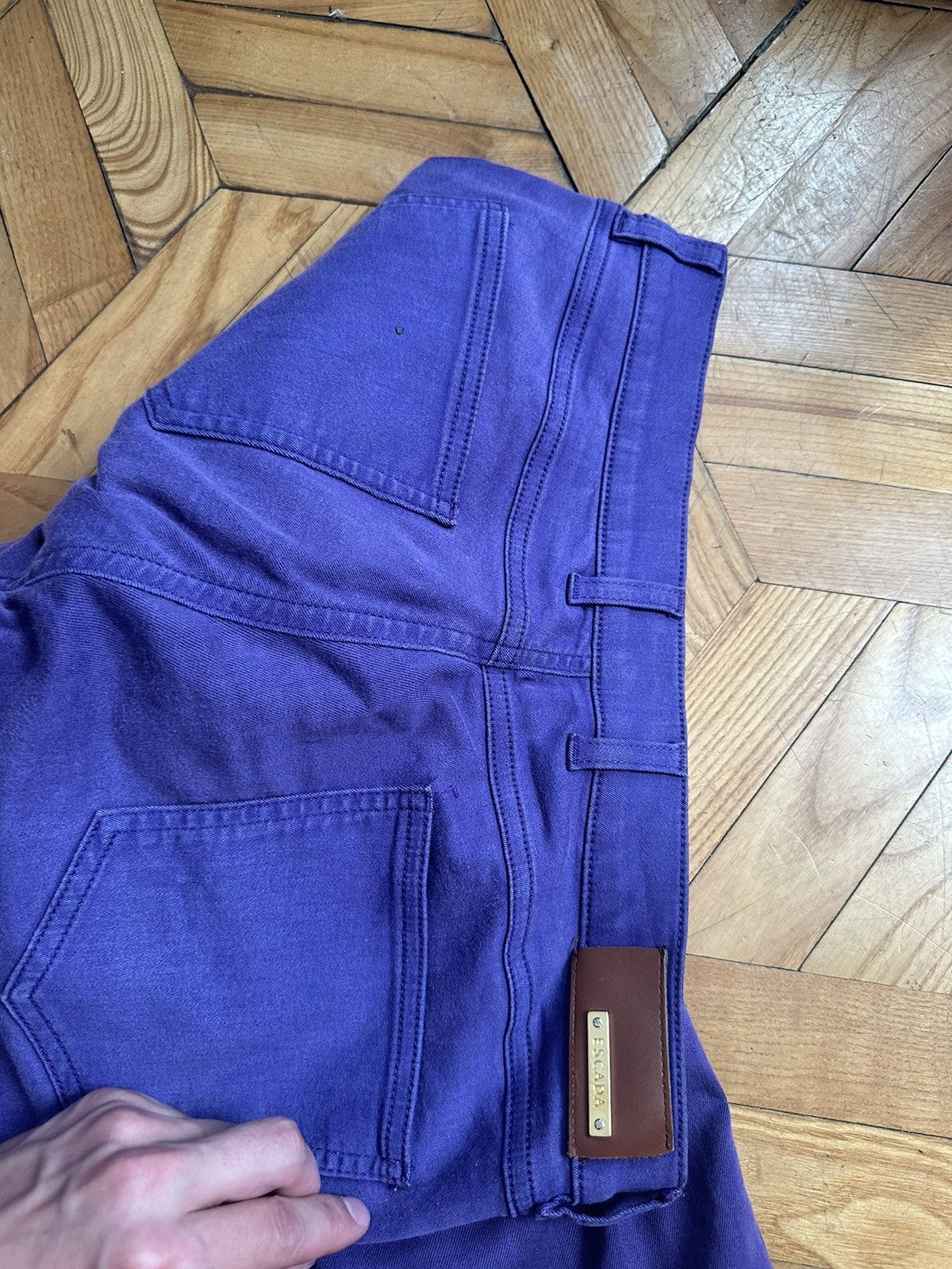 Escada escada vintage jeans 38 M Size 26" / US 2 / IT 38 - 3 Thumbnail