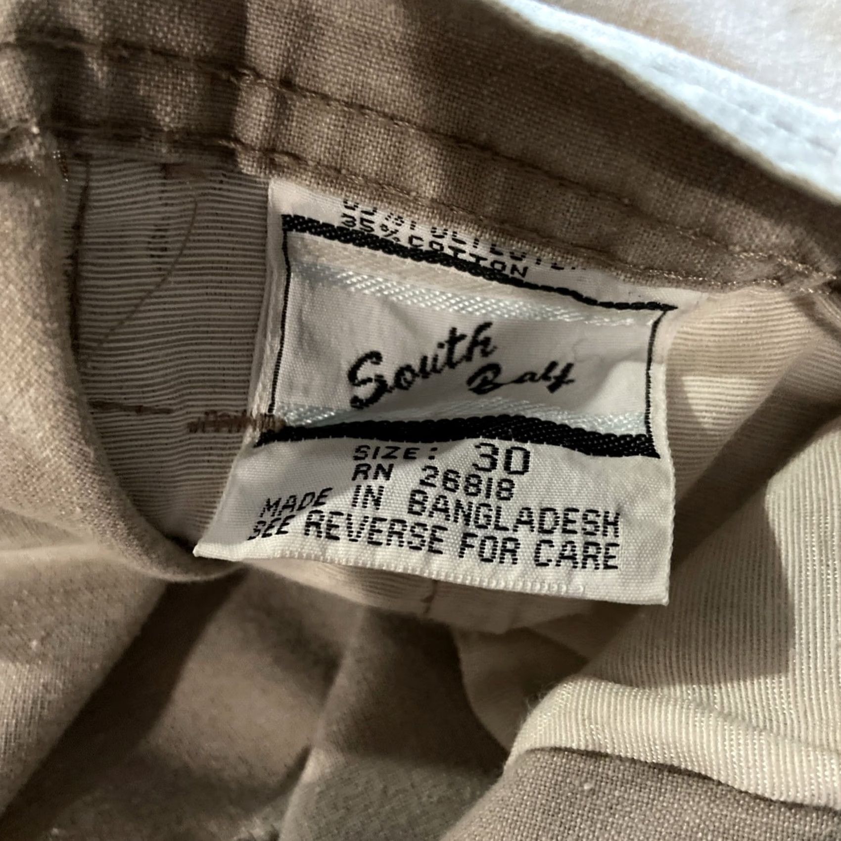 Vintage VINTAGE South Bay Shorts Mens 30 Beige 7" Inseam 1980s Surf Size US 30 / EU 46 - 2 Thumbnail