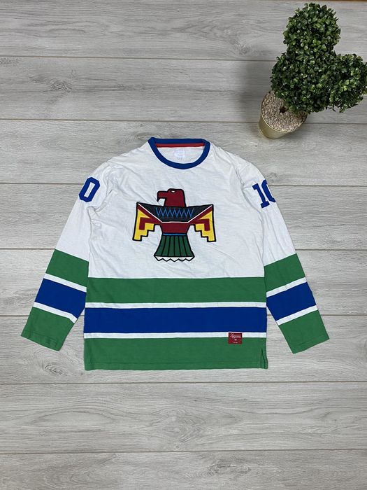 Supreme Supreme RARE Thunderbird jersey 10 hockey | Grailed