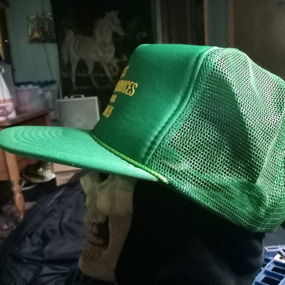 Other Vintage George's Sharpening Services Rope Snap Trucker Hat Size ONE SIZE - 3 Thumbnail