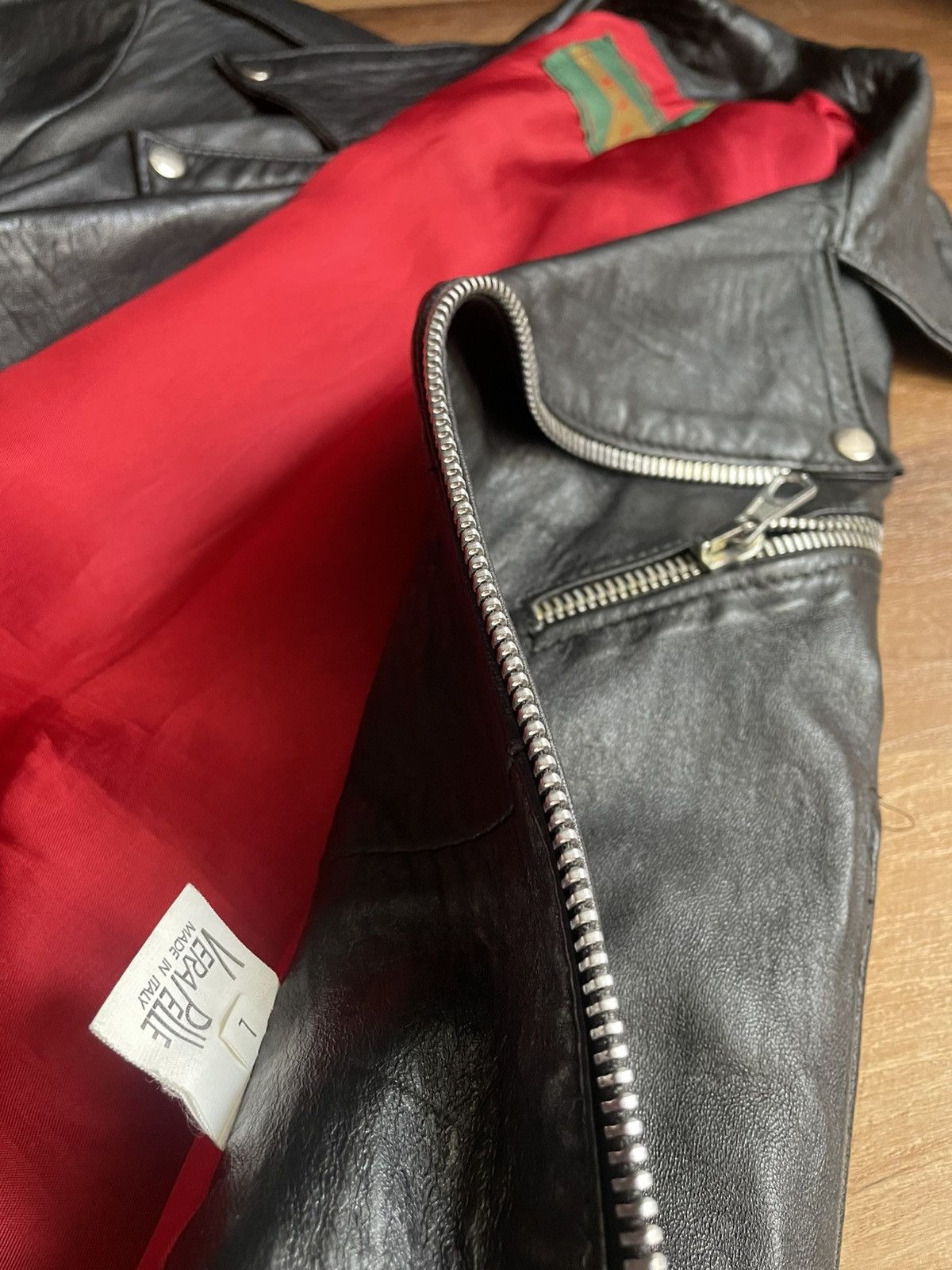 Vera Pelle Vera Pelle Moto Jacket Size L / US 10 / IT 46 - 7 Thumbnail