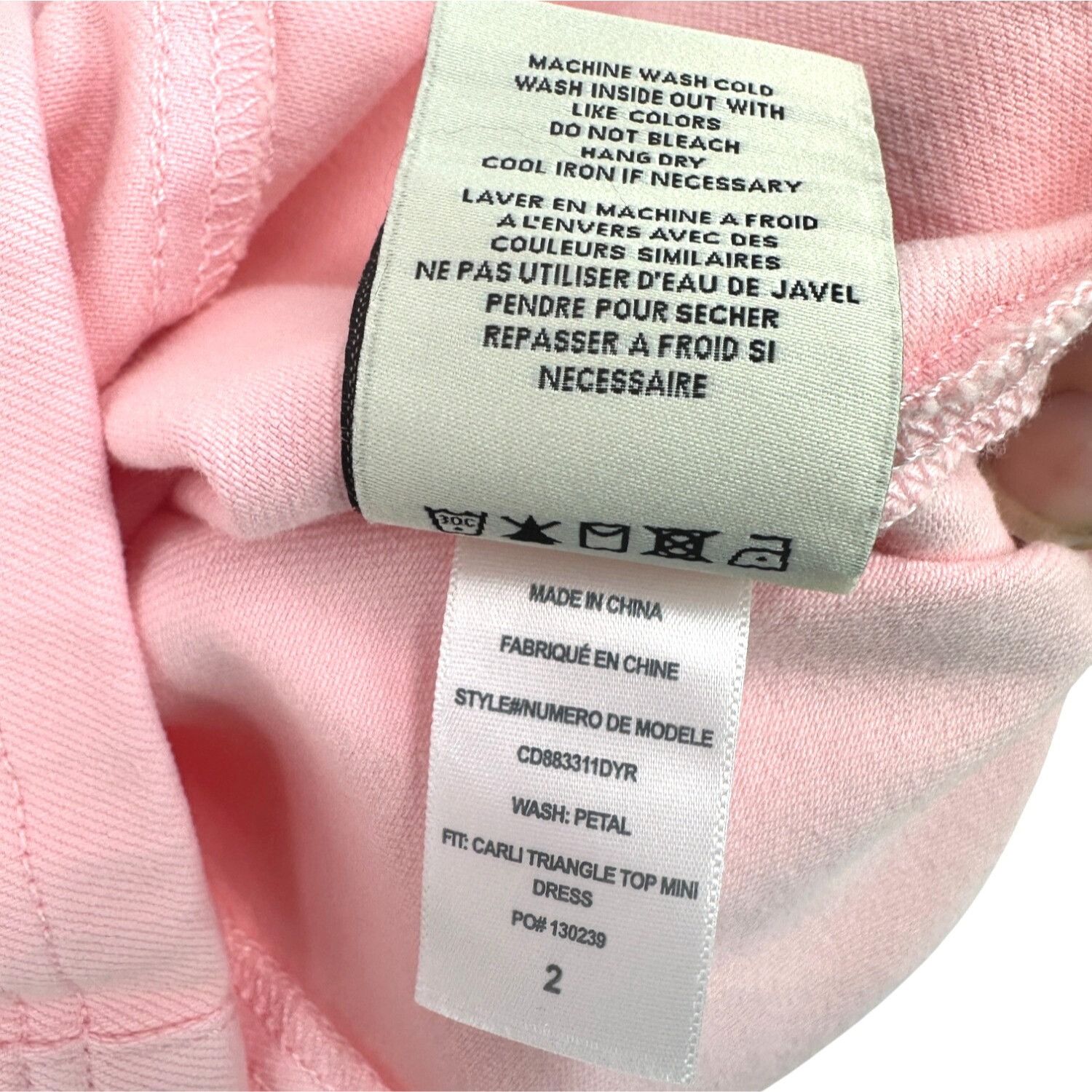 Alice + Olivia Alice + Olivia Jeans Carli Triangle Top Mini Dress Size 2 Size XS / US 0-2 / IT 36-38 - 9 Thumbnail