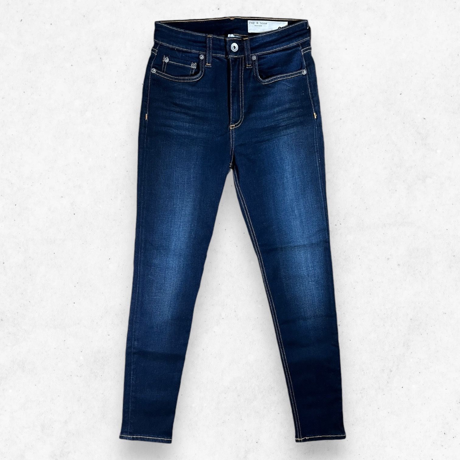 Rag & Bone Rag & Bone Jeans Women's Size 25 Nina Skinny High-Rise Jeans Size 25" / US 0 / IT 36 - 2 Thumbnail
