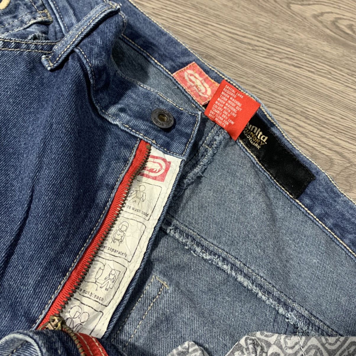Ecko Unltd. ECKO UNLTD BAGGY JEANS BLUE POCKET LOGO Size US 34 / EU 50 - 9 Thumbnail