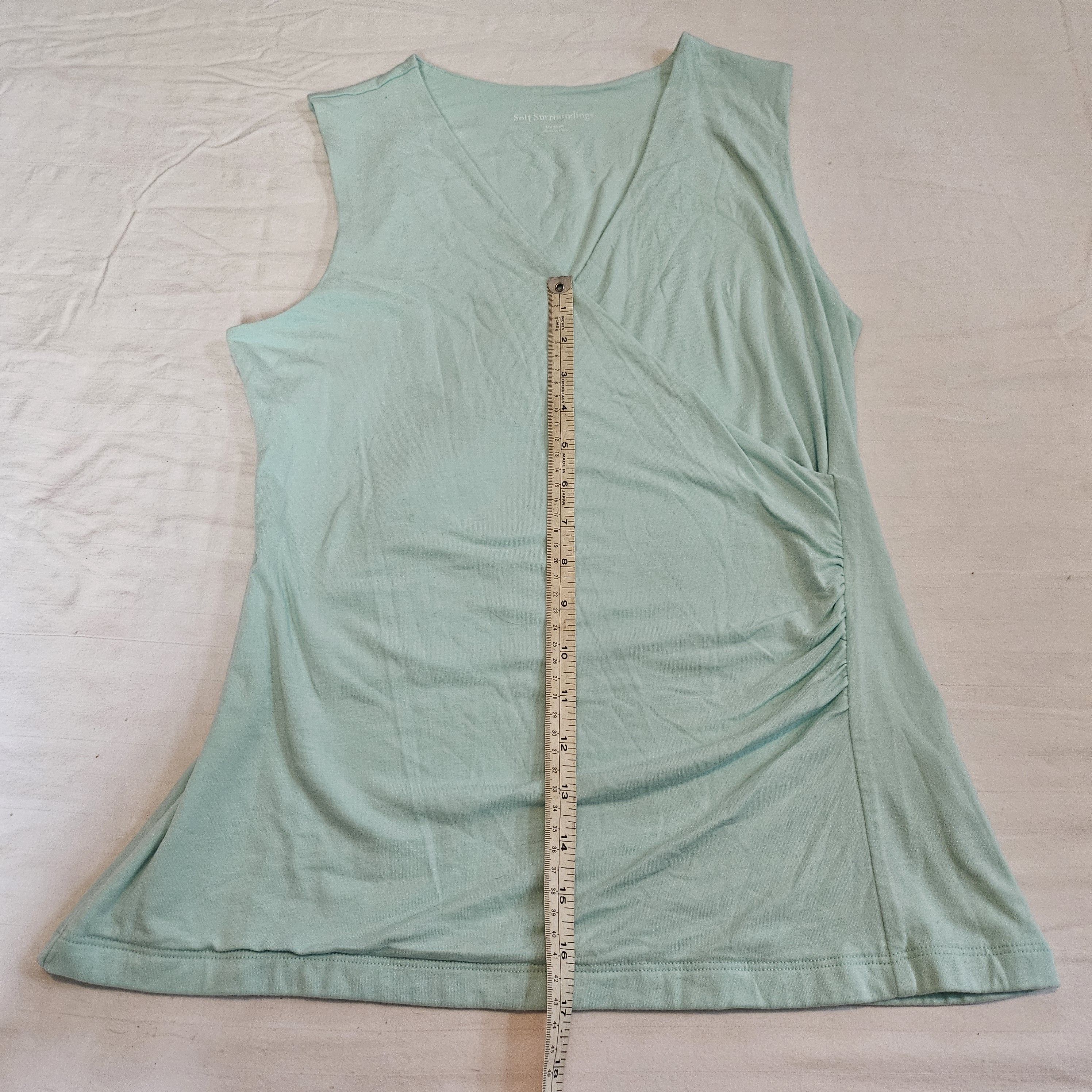 Soft Surroundings Soft Surroundings Woman's Tank top size M Turquoise Size M / US 6-8 / IT 42-44 - 7 Thumbnail